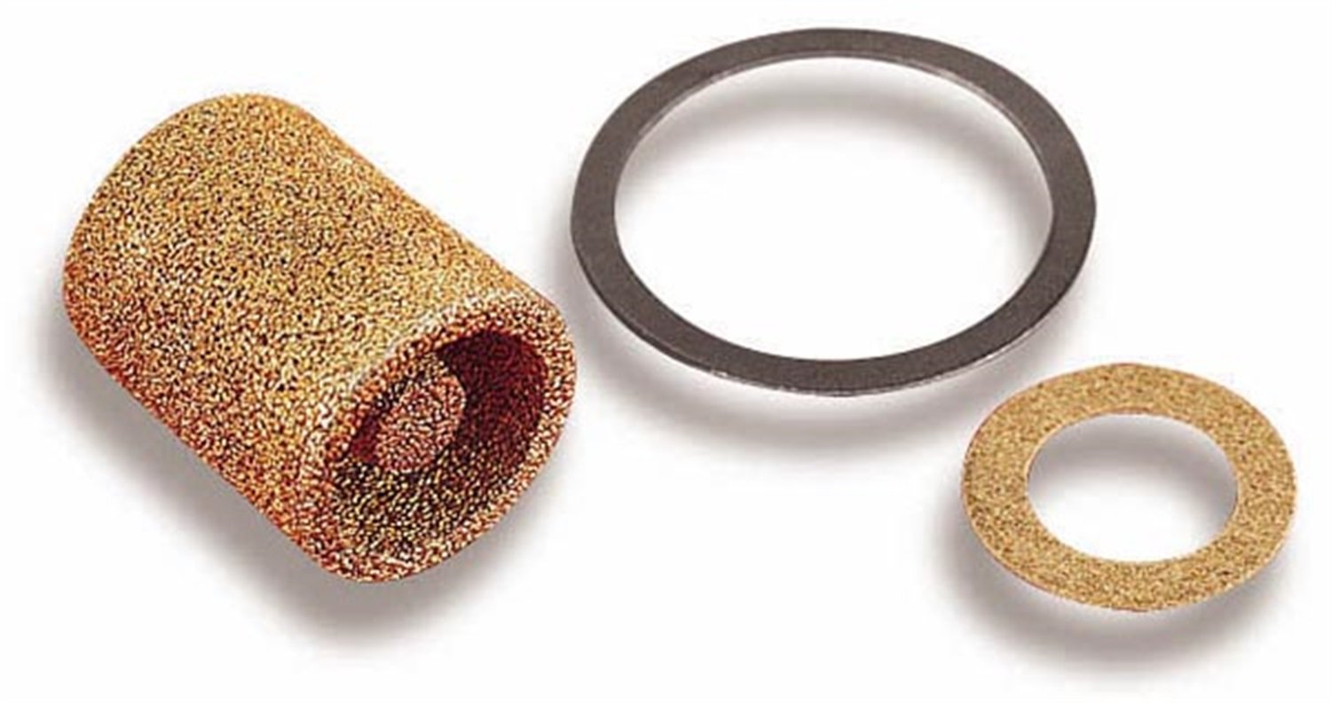 Holley 162500 Carburetor Fuel Inlet Brass Filter
