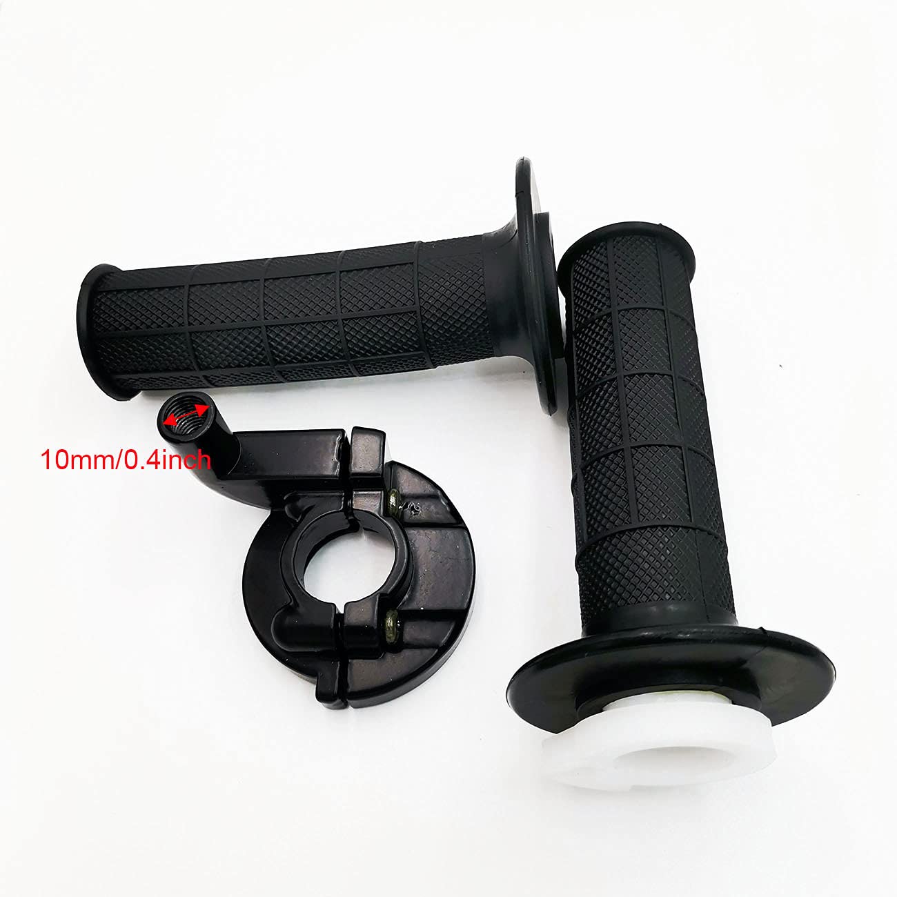 7/8' (22Mm) Throttle Handle Grips Cable For Atv Quad Pit Bike Dirt Bike Baja Mini Bike Mb165 Mb200 90Cc 125Cc 150Cc 200Cc Coleman Ct200U Trail 200 196Cc