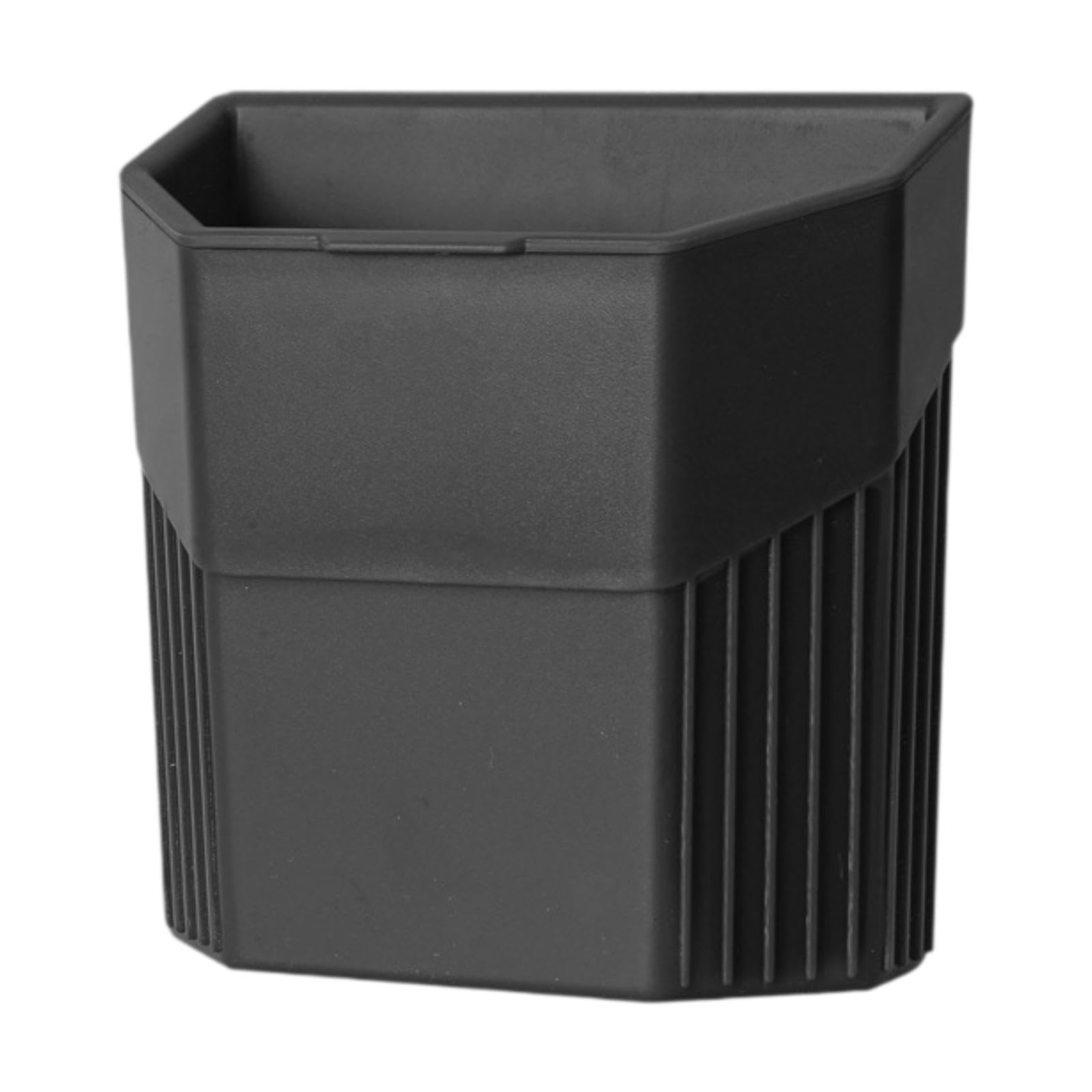 UJEAVETTE Rear Center Console Organizer Easy to Use Replacement Sturdy Car Garbage Can Black
