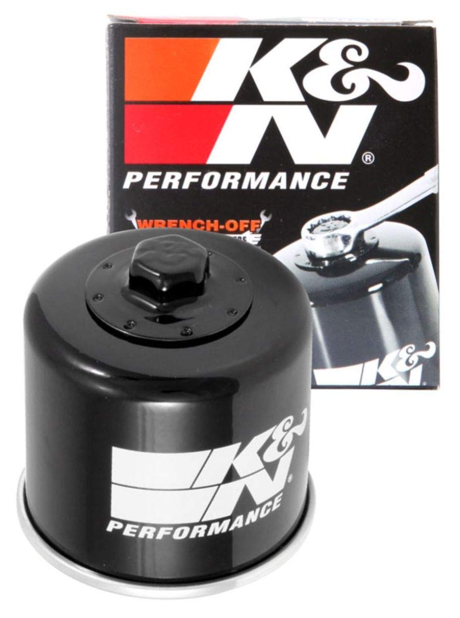 K&N Motorcycle Oil Filter: High Performance, Premium, Designed To Be Used With Synthetic Or Conventional Oils: Fits Select Trium