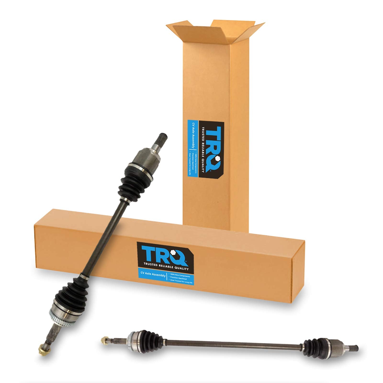 Trq Front Cv Axle Shaft Assembly Set Compatible With 2011-2016 Hyundai Elantra 2013-2014 Elantra Coupe 2013-2017 Elantra Gt