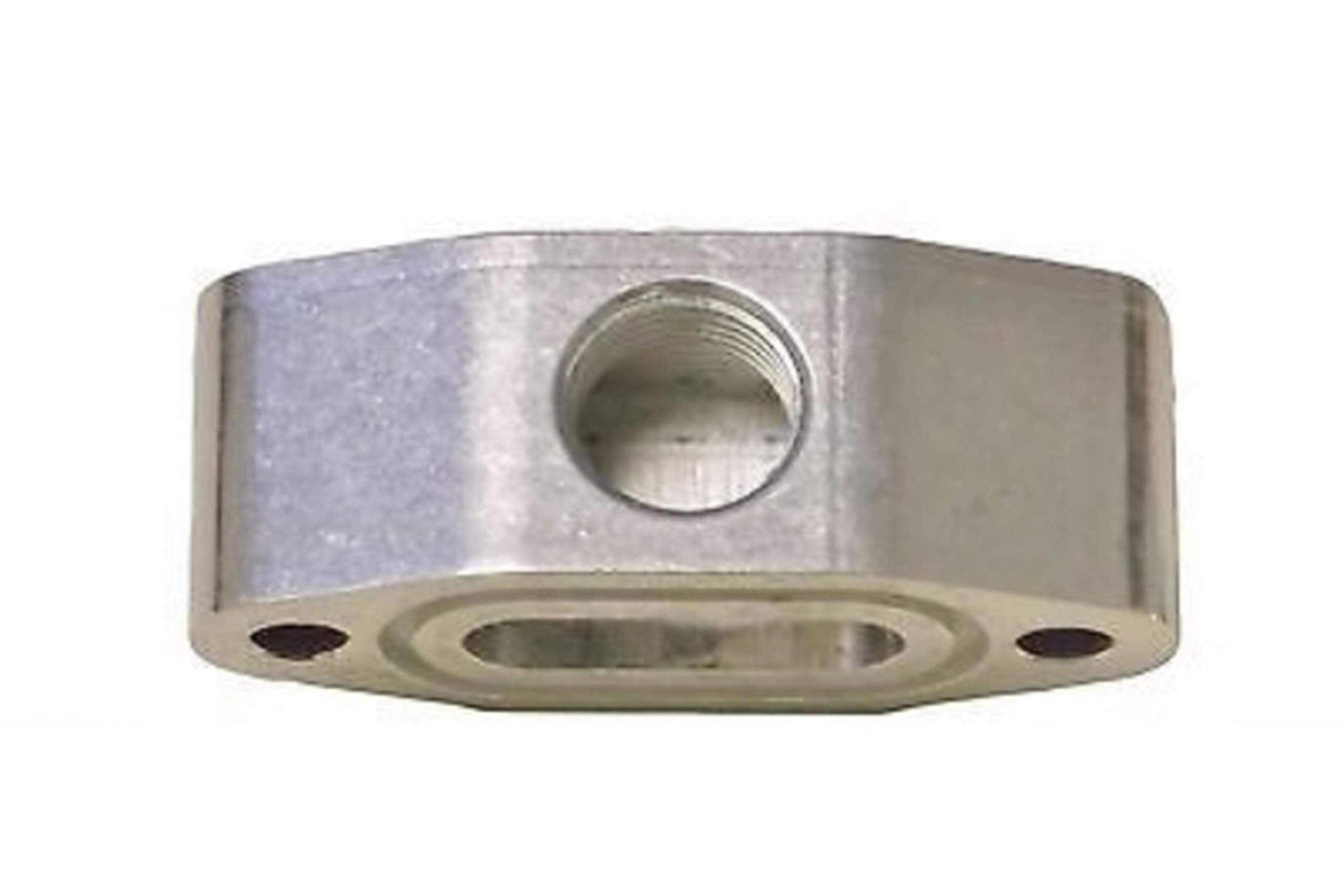 Ict Billet Oil Pan Pressure Sensor Adapter Port Dual 1/8'' Npt - Ls Truck - M16-1.5 Sending Unit 551541