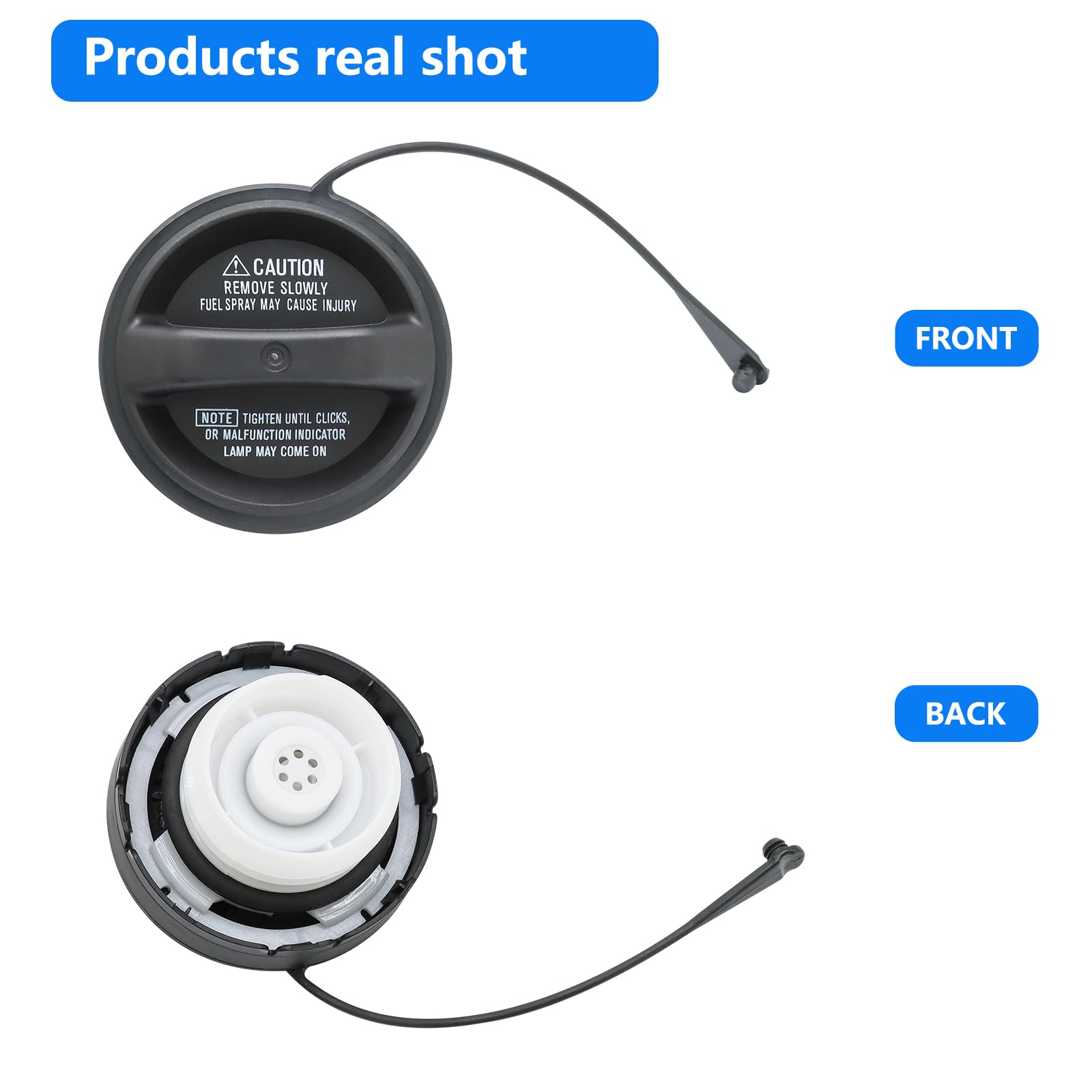 Gas Cap,Fuel Cap Replace 77300-53010 Compatible with 2000-2006 Toyota,2004-2006 Scion,2001-2006 Lexus,2001-2005 GS300 GS430 IS30