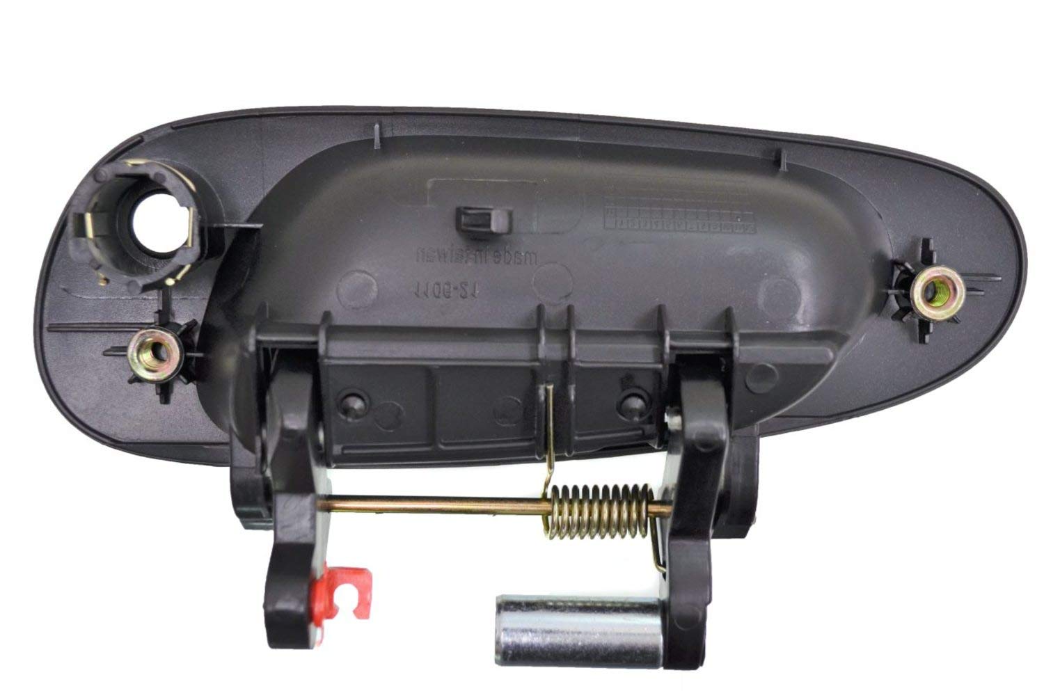 PT Auto Warehouse HO-3600P-FR - Exterior Outer Outside Door Handle, Primed Black - for Hatchback ONLY, Front Right Passenger Side