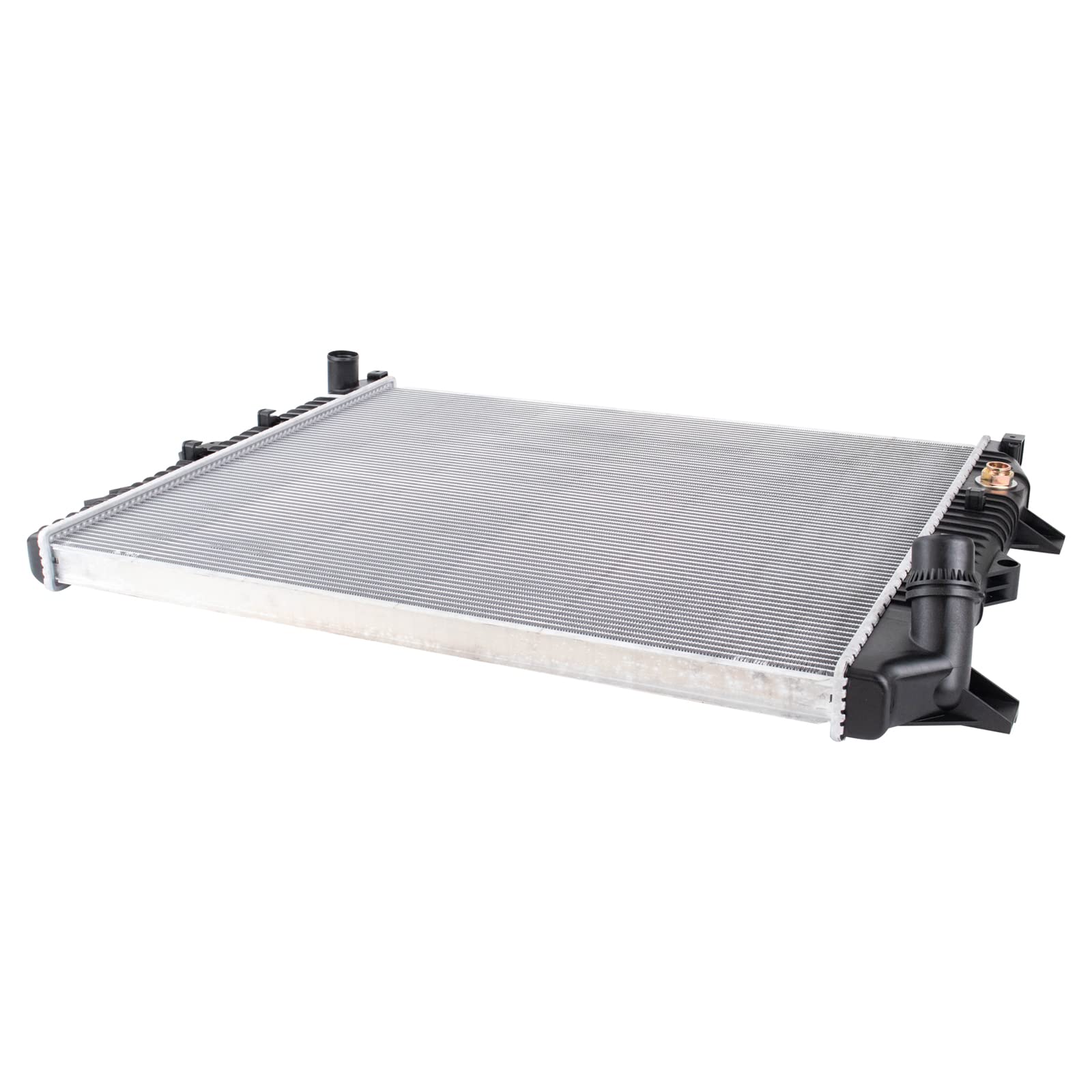 Trq Radiator Assembly Aluminum Core Compatible With 11-16 Chevrolet Silverado 2500 Hd Silverado 3500 Hd Gmc Sierra 2500 Hd Sierr