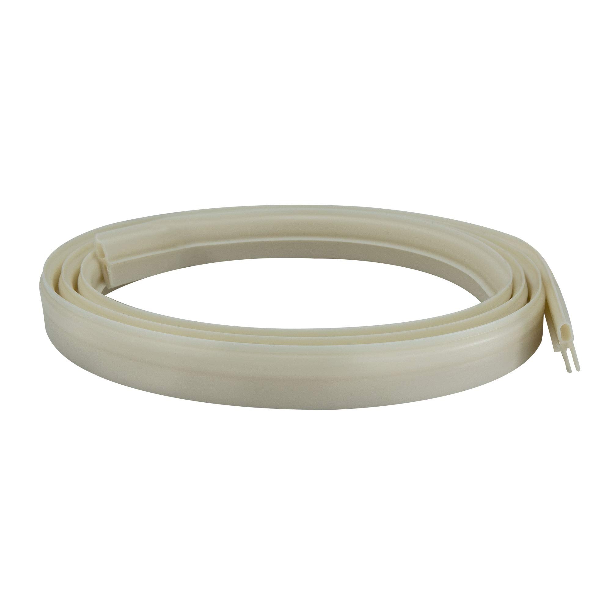 Recpro Rv Roof Vent Seal White Vinyl | 51'' Rv Seal Replacement For Ventline, Hengs And Camco Roof Vents Made In Usa (1 Pack)