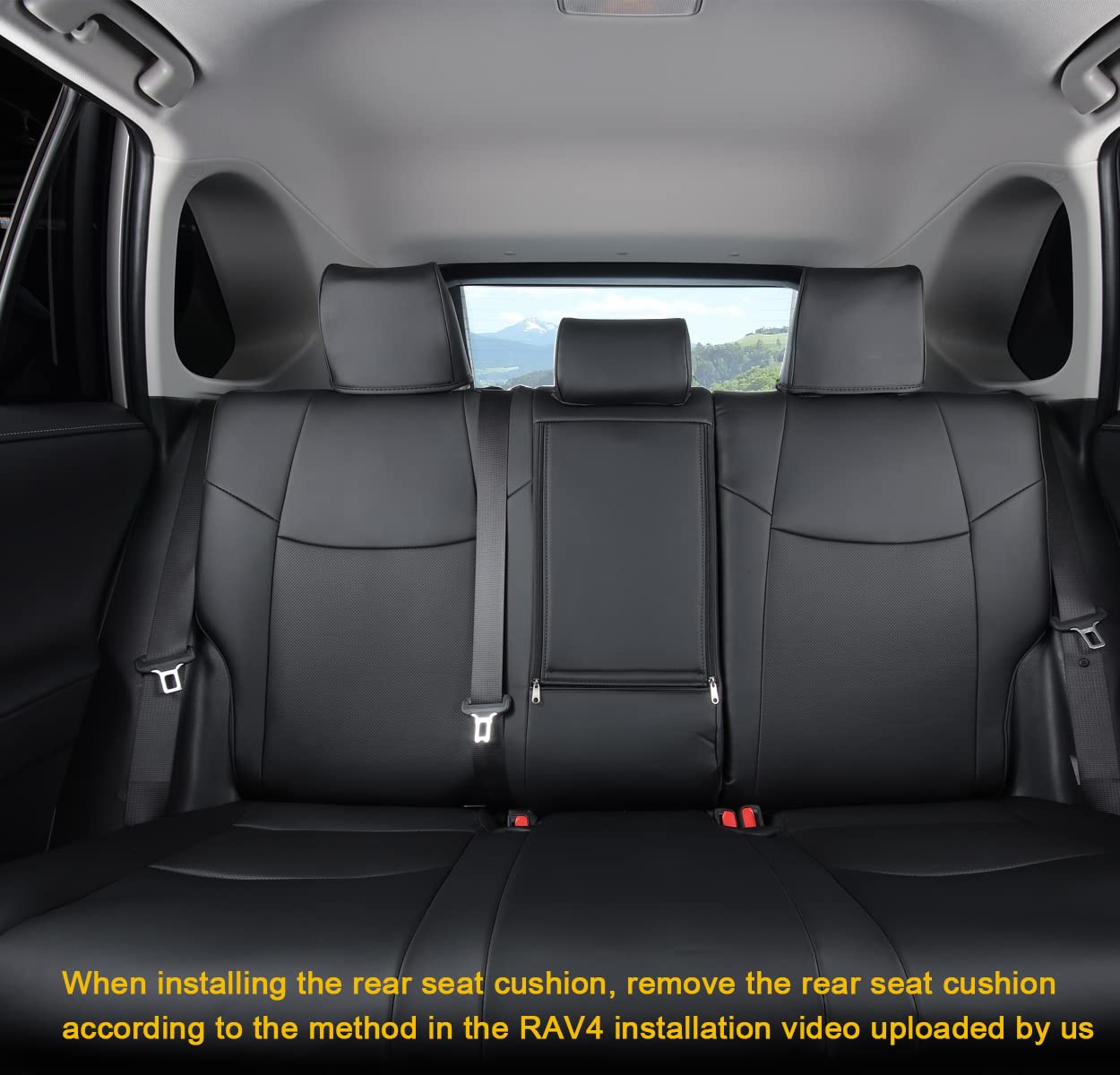 Luluda Custom Fit Car Seat Covers For Toyota Rav4 Adventure And Trd-Off Road 2019 2020 2021 2022 2023 2024 2025 With Waterproof