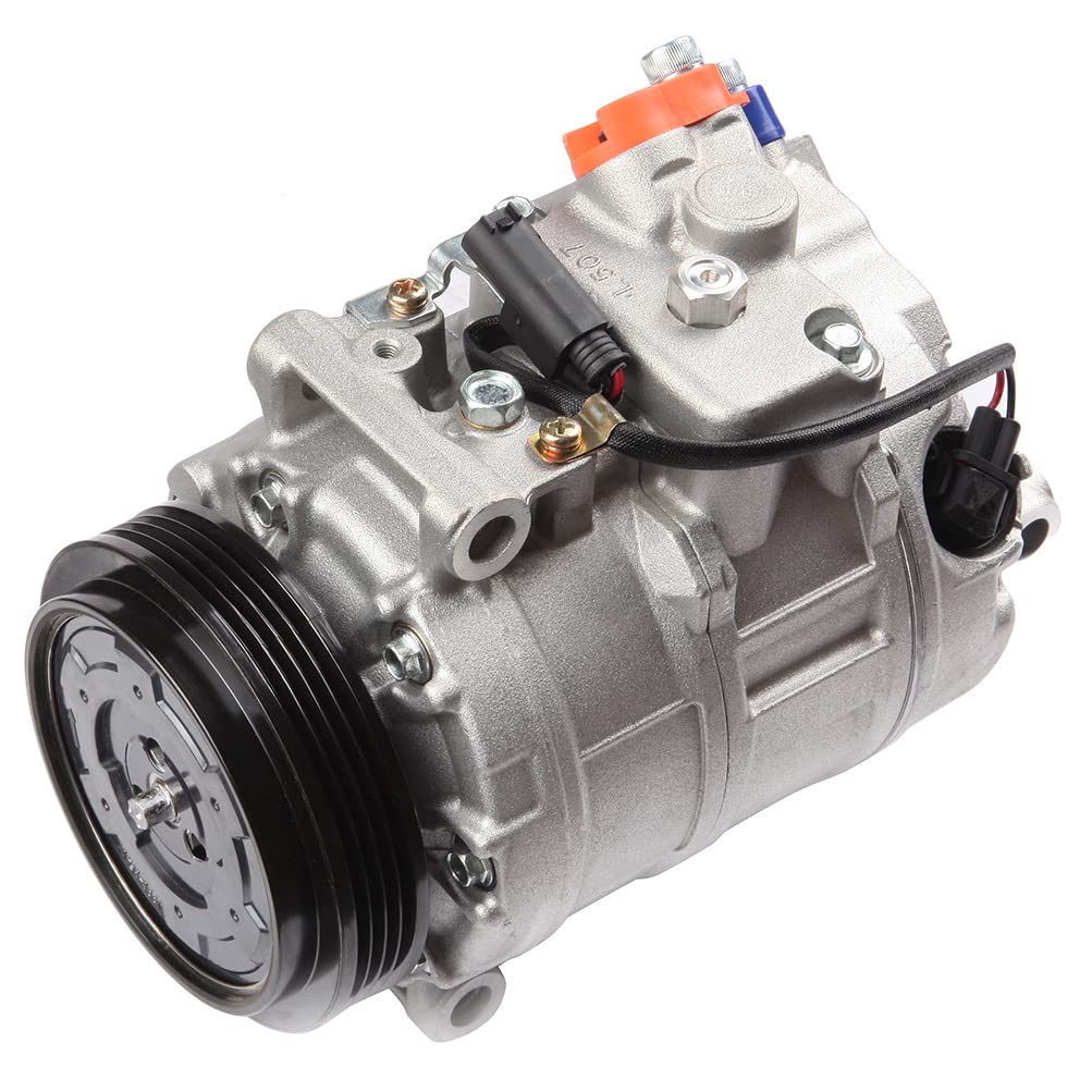 ECCPP Air Conditioning Compressor 2003-2010 for BMW 750Li 745Li 650i 745i 550i 545i 760Li 4.4L 4.8L AC Compressor with Clutch