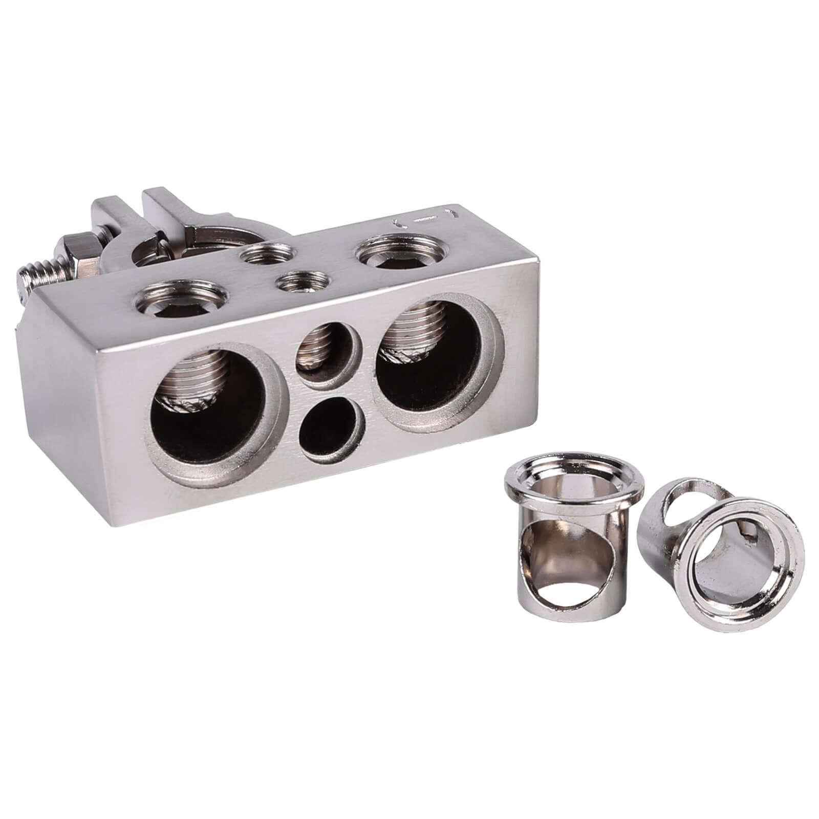 Skar Audio Heavy Duty Battery Terminals SK-BATTERMS1 for 0/4 & 8/10 Gauge Wires