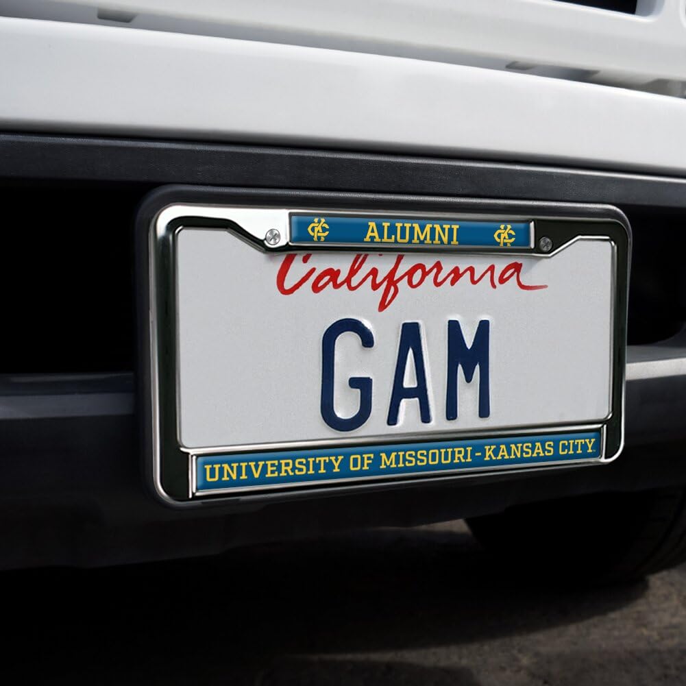 University of Missouri - Kansas City Alumni Full Size Standard License Plate Metal Frame