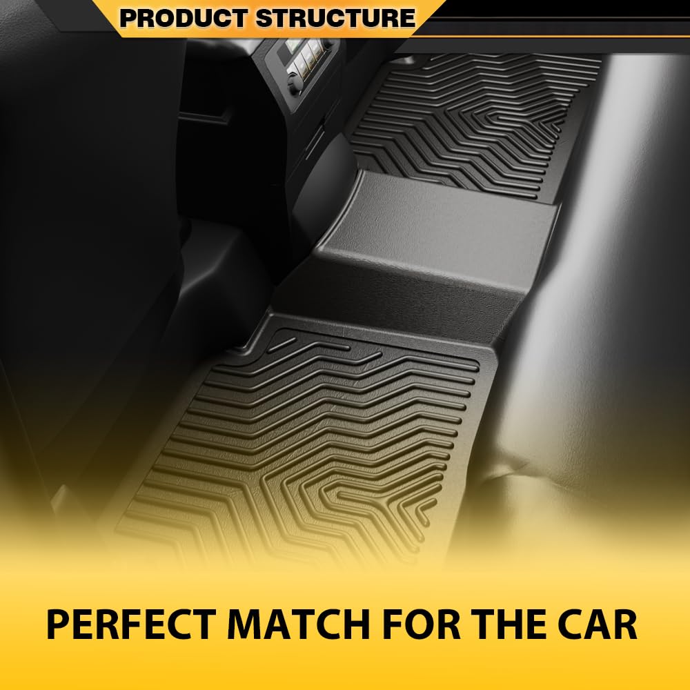 G-PLUS TPE Floor Mats Cargo Liners,Compatible with Honda CR-V 2017-2022,Fit Honda CR-V Hybrid 2017-2022,Floor Liner Front & 2nd