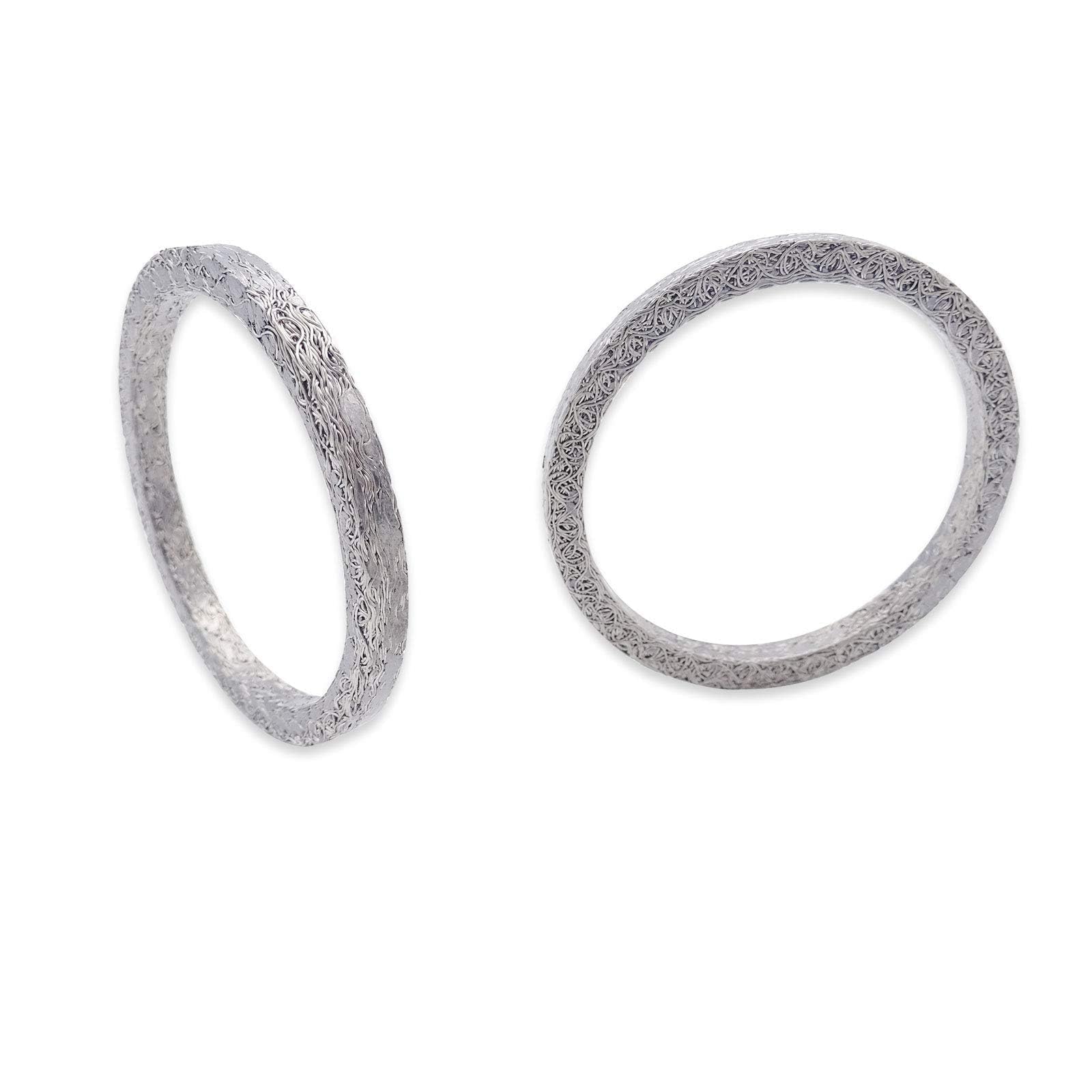 Dasen Steel Mesh Style Crush Seal Exhaust Port Gasket Kits Compatible with 1984-2024 Harley Big Twin and Sportster XL Replace 17