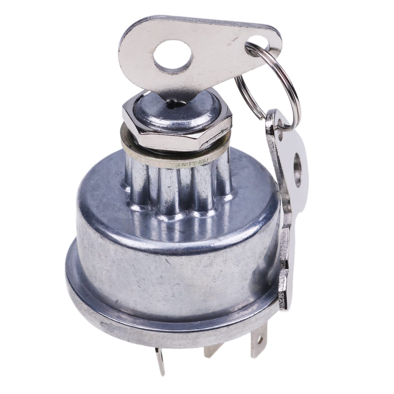 JZGRDN Ignition Key Switch E7NN11N501AB Compatible with Ford 2000 3000 4000 5000 6000 7000 8000 2600 3600 4600 Tractor, 530 531 