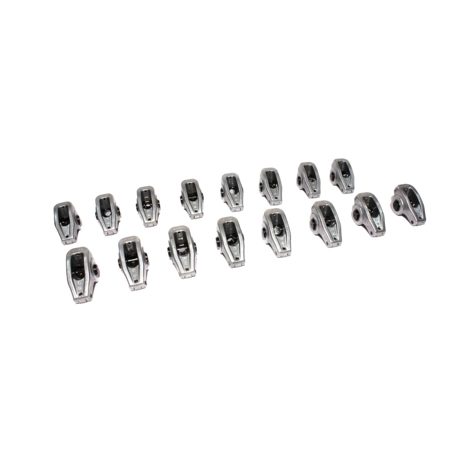 Comp Cams 17021-16 High Energy Aluminum 1.7 Ratio Roller Rocker Set For Bbc 396-454 W/ 7/16 Stud