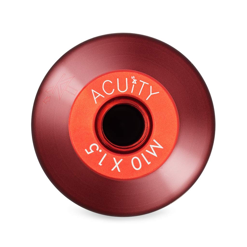 Acuity Esco-T6 Shift Knob In Satin Red Anodized Finish (M10X1.5 Thread)