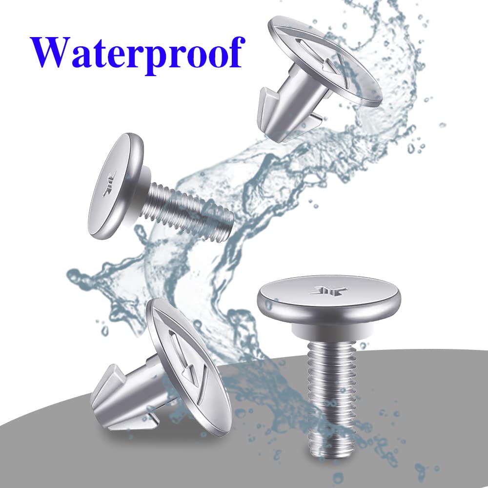 Middrivr 8Pcs Engine Lower Cover Pin Screws, 6Pcs Radiator Access Cilps 90674-Ty2-A01 And 2Pcs Lower Engine Cover Bolt 90105-Tba