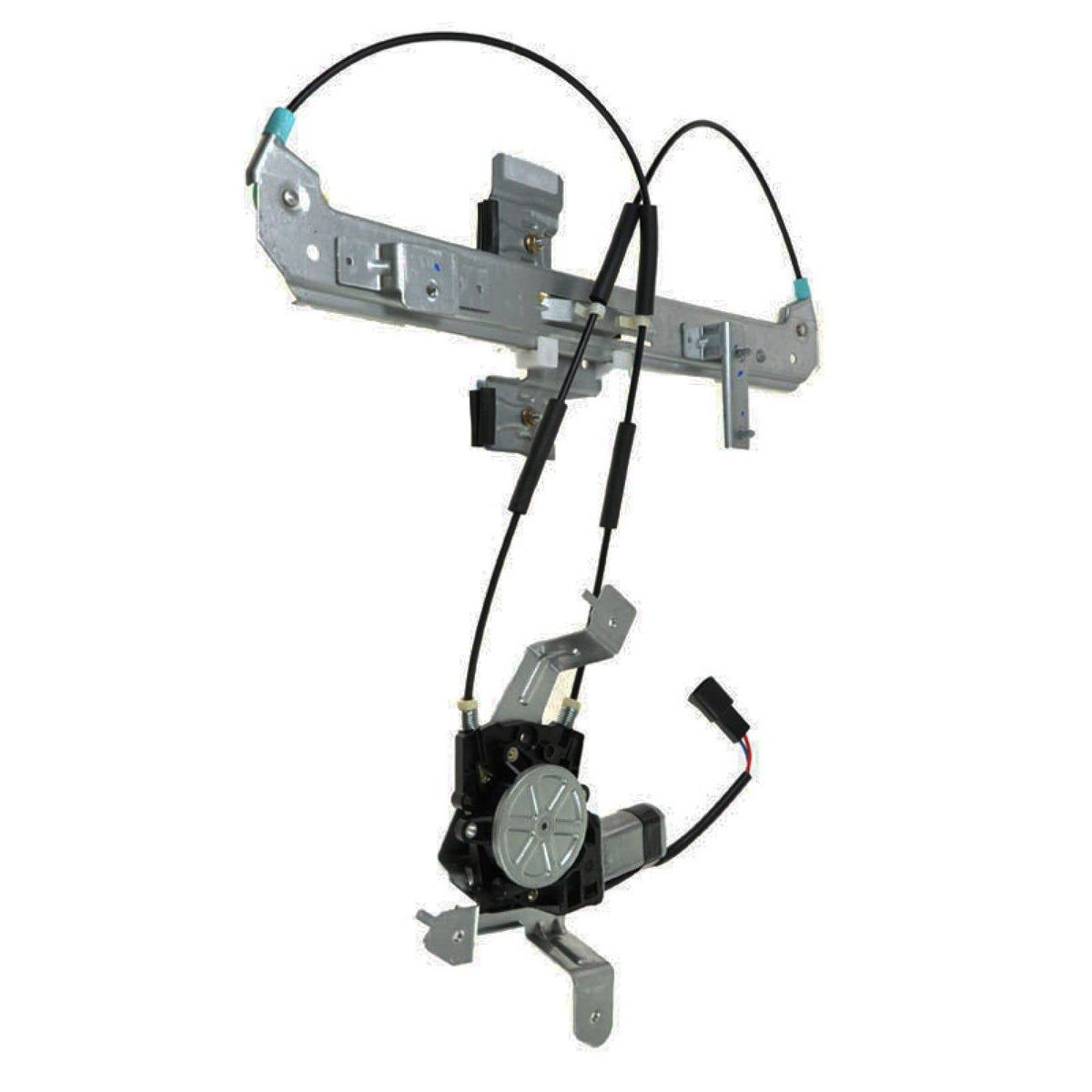 Trq Rear Right Power Window Regulator & Motor Assembly Passenger Side Compatible With 2002-2006 Cadillac Escalade 2000-2006 Chev
