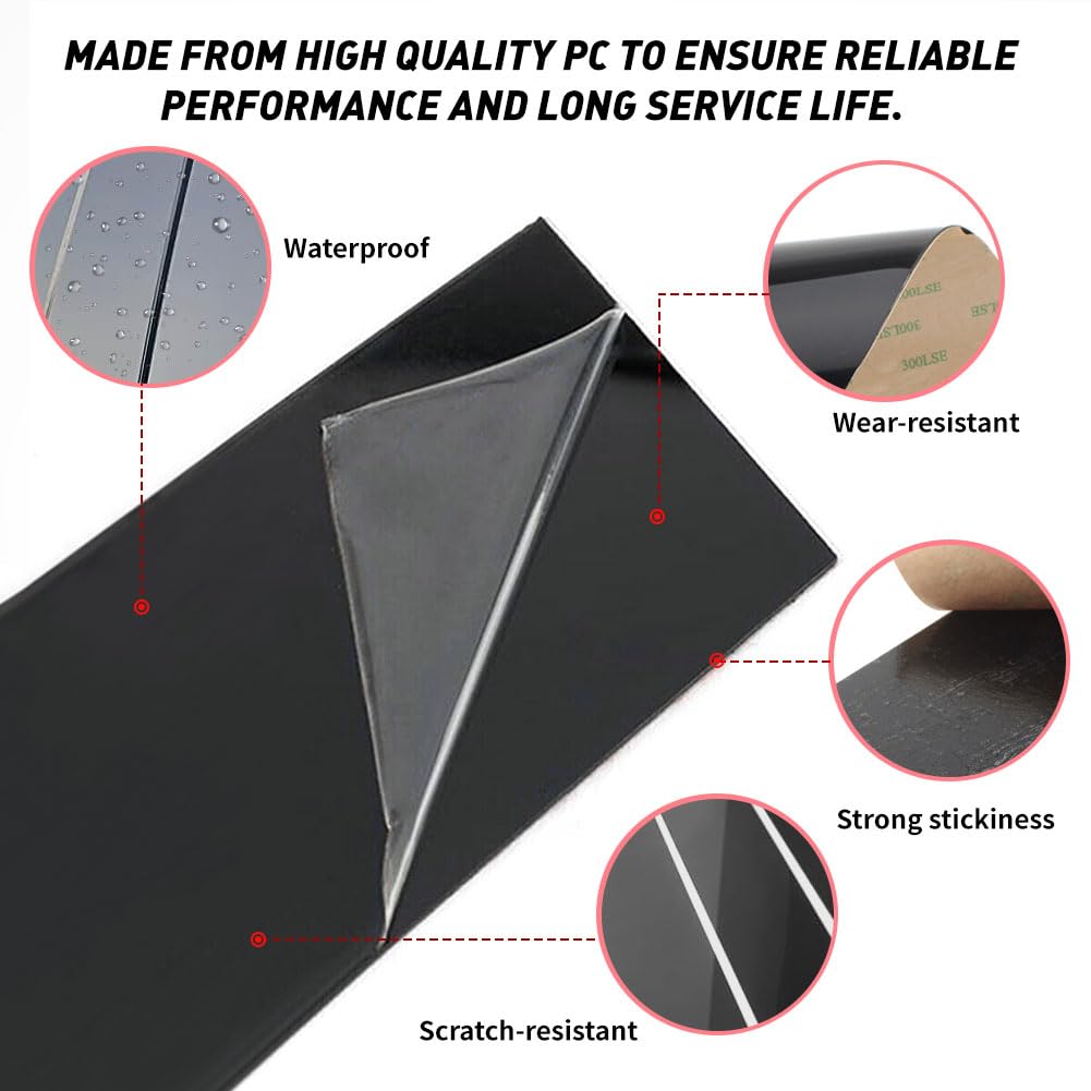 Three T Car Auto Side Door Window Pillar Posts Cover Trim For Kia Forte 2019 2020 2021 2022 2023 Sedan