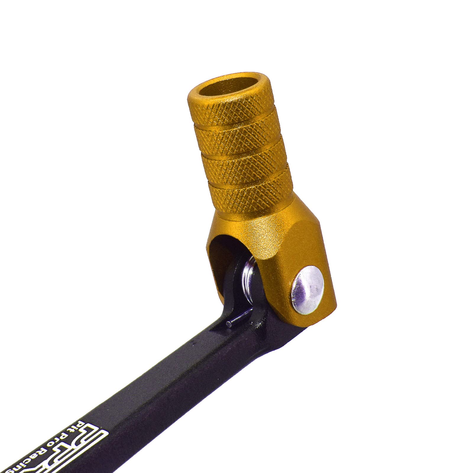 Gear Shift Lever, Alloy Aluminium Gear Shifter Lever Fits For Motorcycle Bse Crf 110 Ttr 125 Motorcycle 50Cc 110Cc 250Cc Dirt Pit Bike(Black&Golden)