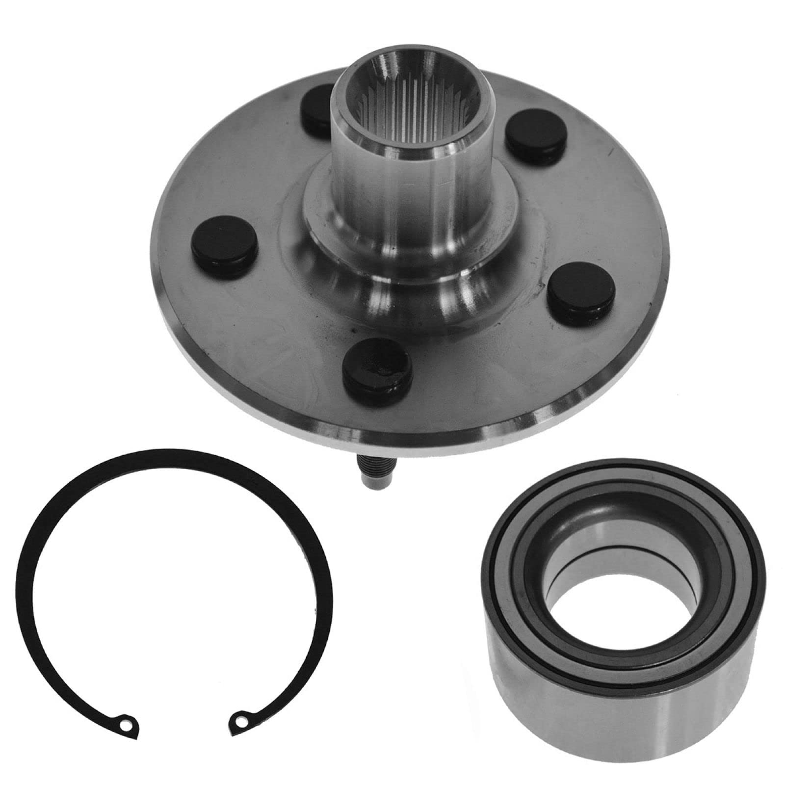Trq Wheel Hub Bearings Assembly Set Compatible With 2002-2005 Ford Explorer 2003-2005 Lincoln Aviator Mercury Mountaineer