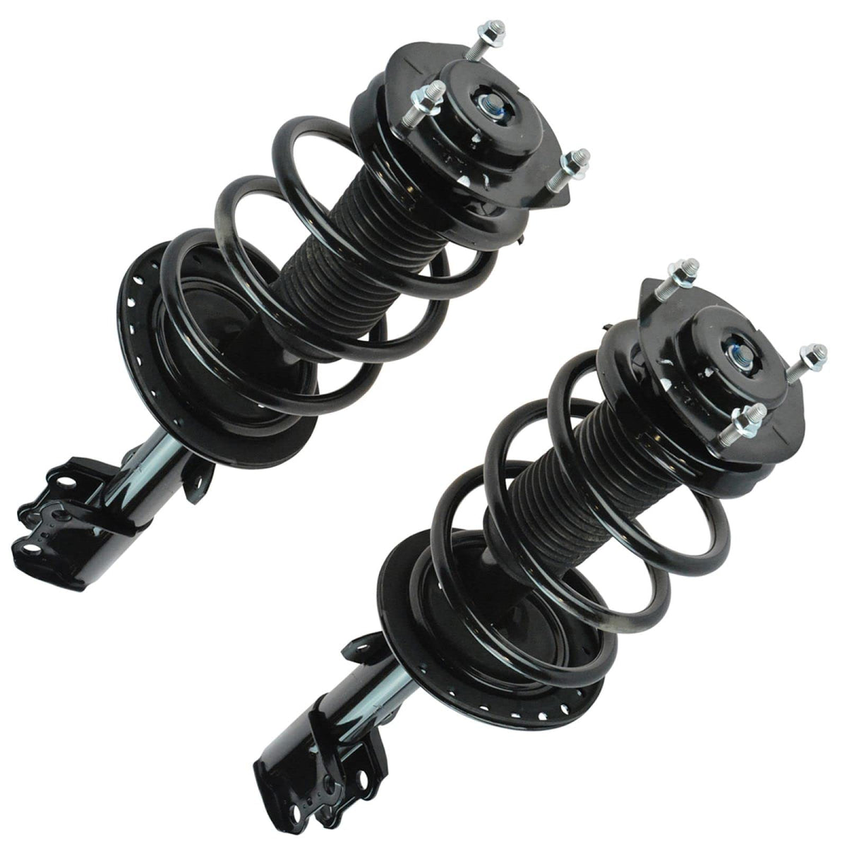 Trq Front Strut & Coil Spring Assembly Set Driver & Passenger Sides Compatible With 10-15 Lexus Rx350 Rx450H