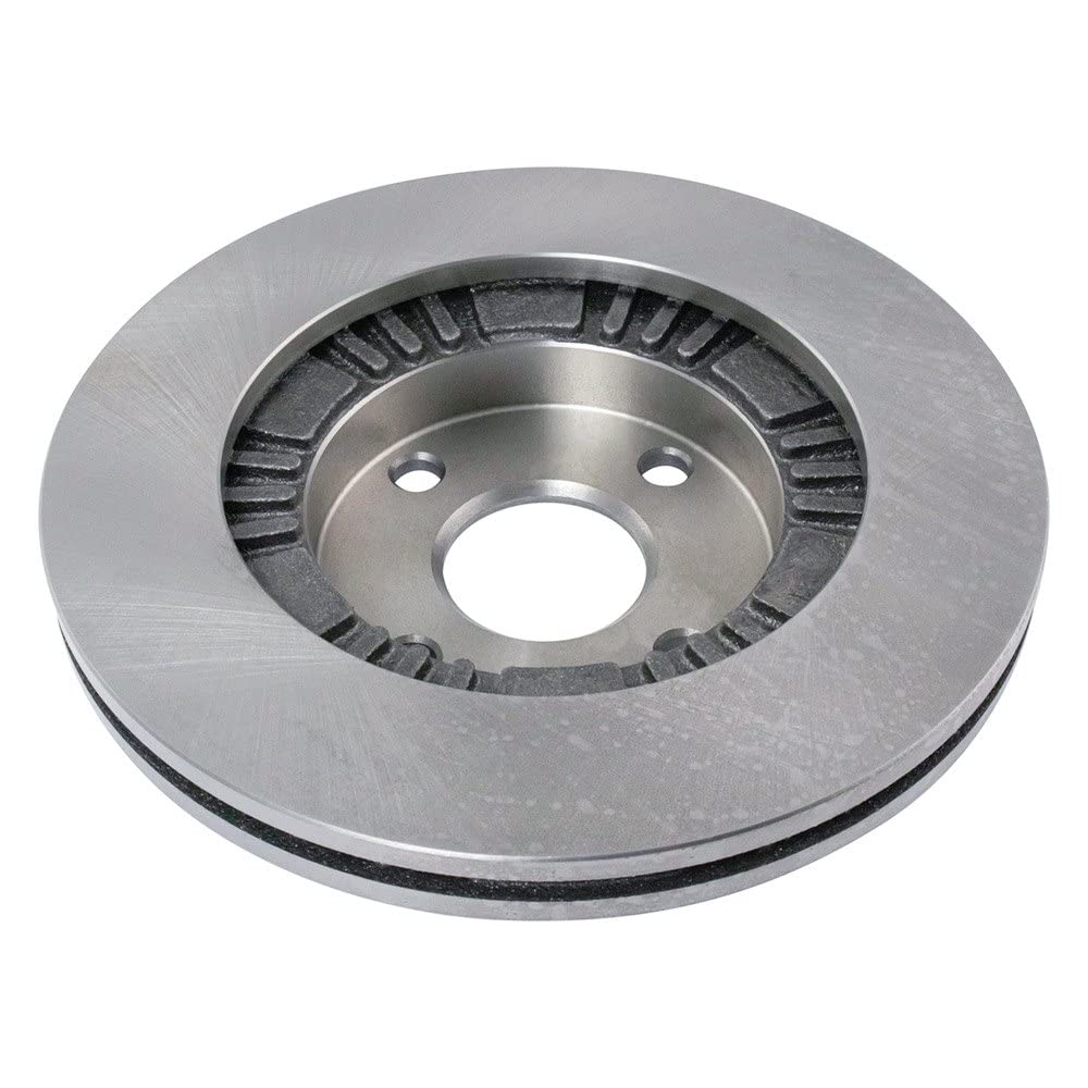 Trq Front Brake Rotors Set Vented Compatible With 1999-2003 Mazda Protege