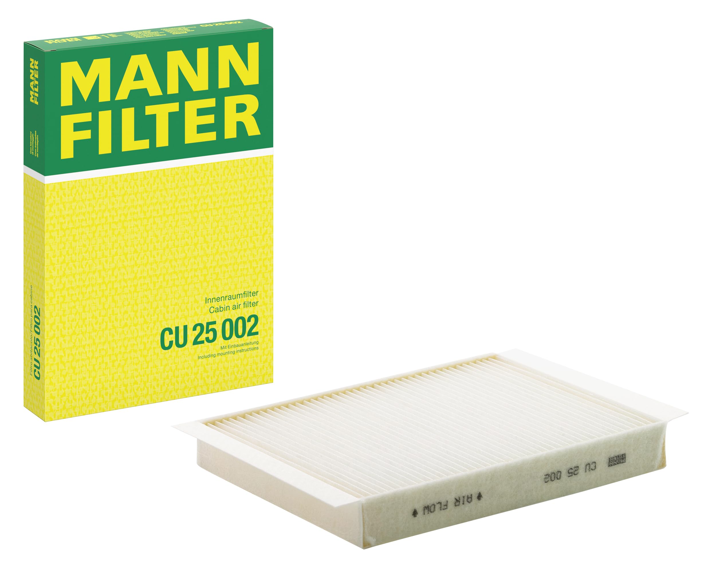 Mann Filter Cu 25 002 Cabin Air Filter