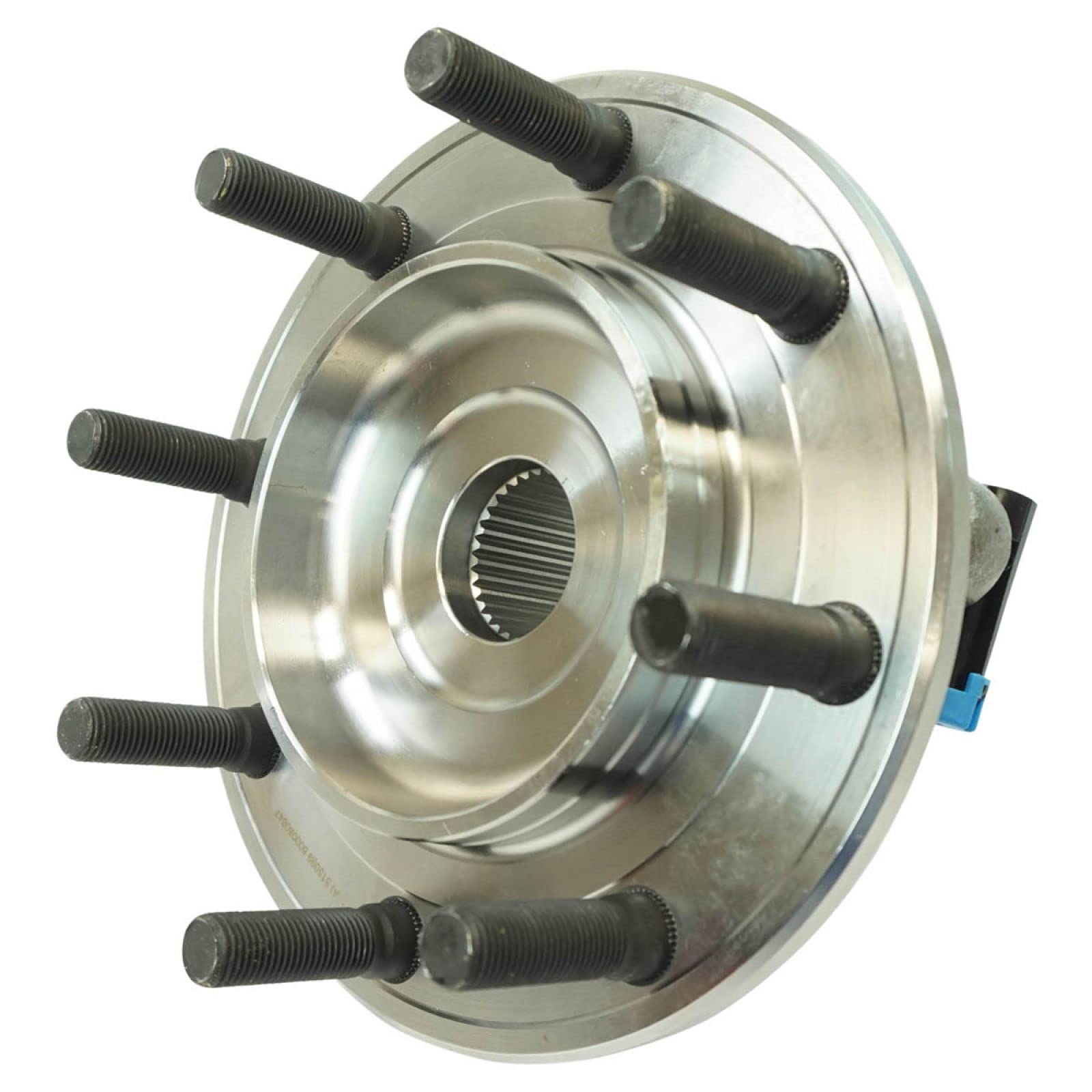 Trq Front Wheel Hub Bearings Assembly Set Compatible With 2007-2010 Chevrolet Silverado 3500 Hd Gmc Sierra 3500 Hd