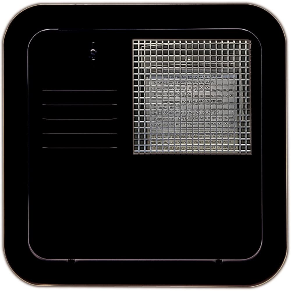 Suburban Direct Fit Flush Mount Water Heater Replacement Access Door, Black Exterior Access Door, Use With Suburban 10 And 12 Gallon Tank Water Heaters (6259Aeb)