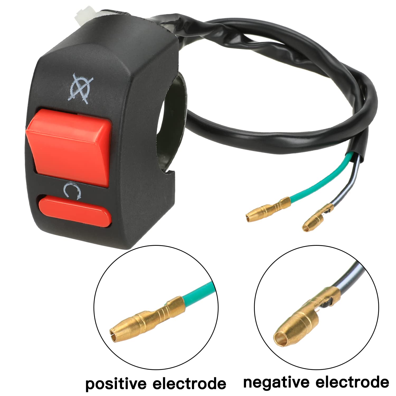 Yoxufa Mini Bike Kill Switch 7/8 On Off Dirt Bike Kill Switch For Predator 212Cc 196Cc 97Cc Coleman Ct100U Ct200U Bt200X Baja Wa