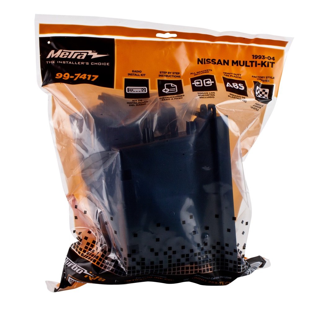 Metra 99-7417 Installation Multi-Kit for Select 1993-2004 Nissan Vehicles -Black