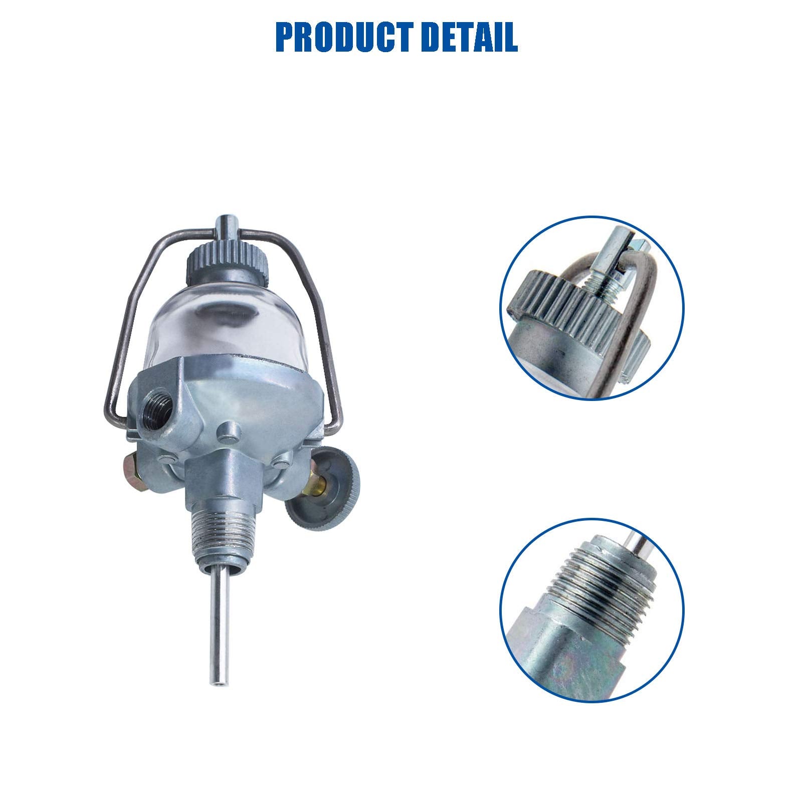 Autoparts Sediment Bowl Assembly Replacement For Ford Holland Tractor 2N 8N 9N Naa Naa9155B With Gasket