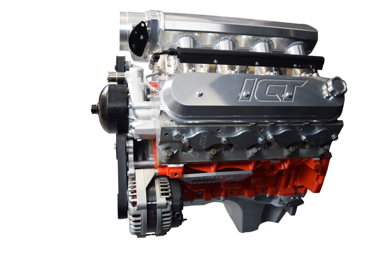 ICT Billet LS Billet Alternator Bracket Low Mount Compatible with Chevy Corvette American Made CNC Machined Aluminum 5.7L 6.0L 6.2L LS1 LSX LS3 LS2 LS6 551667-1