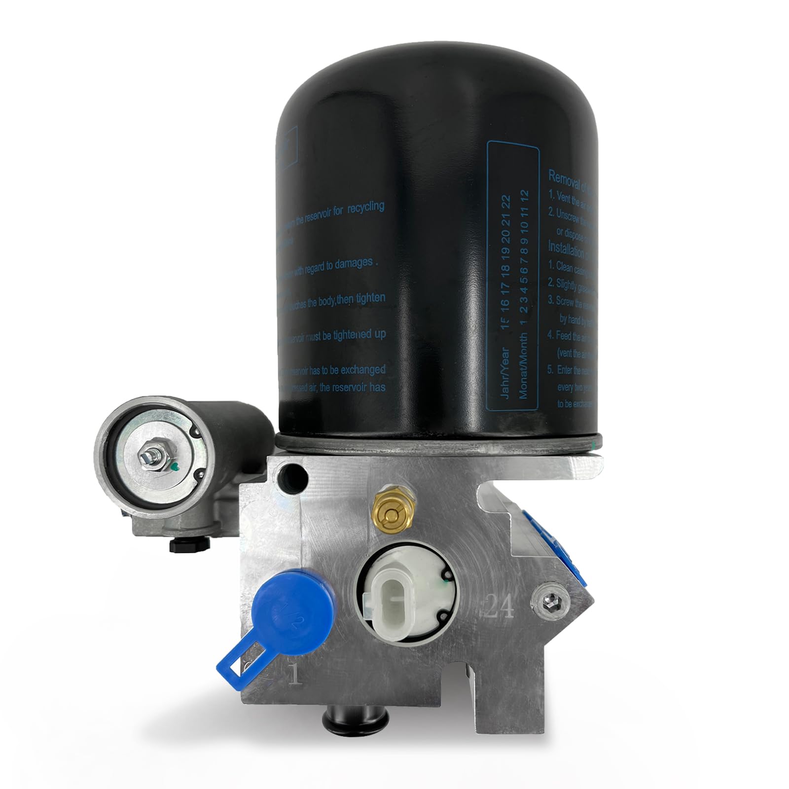 Torque 801266 AD-is Air Dryer 12V with Extra Purge Volume (Replaces Bendix 801266, Haldex 5010696X) (TR801266)