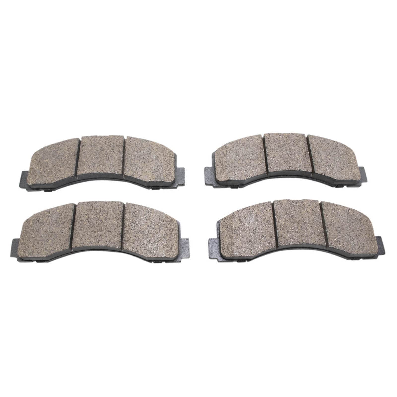 TRQ Front Brake Pads Ceramic Compatible with 2018-2021 Ford Expedition 2018-2020 F-150 2018-2022 Lincoln Navigator
