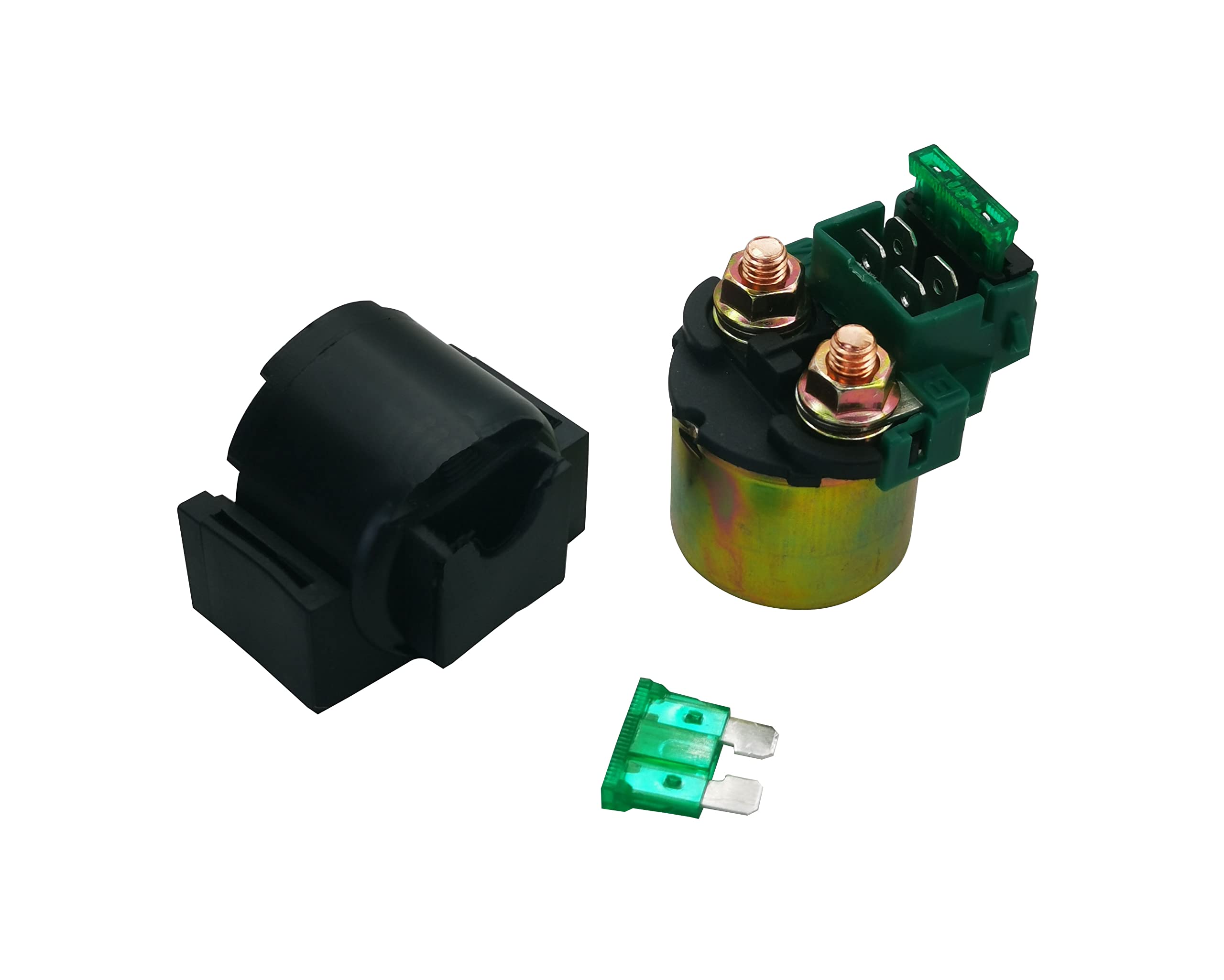 Ignition Coil With Cdi Box&Starter Solenoid Relay Replacement For Kawasaki Bayou 220 250 Klf220 Klf250 1996-2011,Part# 21119-1457 21121-1160 92070-1019 21160-1085 27010-1254