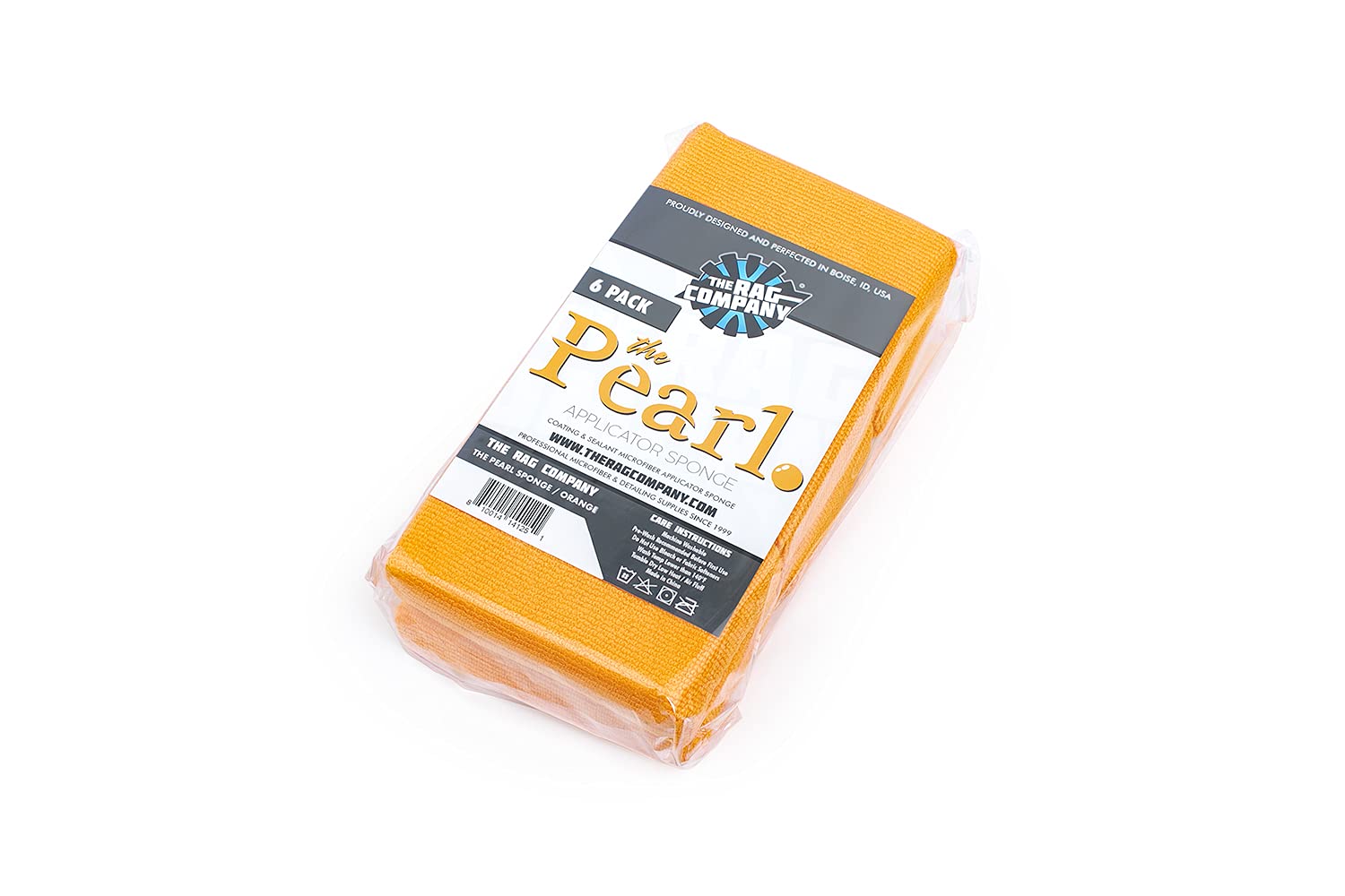 The Rag Company - The Pearl Microfiber Detailing Applicator Sponges - Versatile Detailing Tool, Extra Absorbent, Able To Withsta