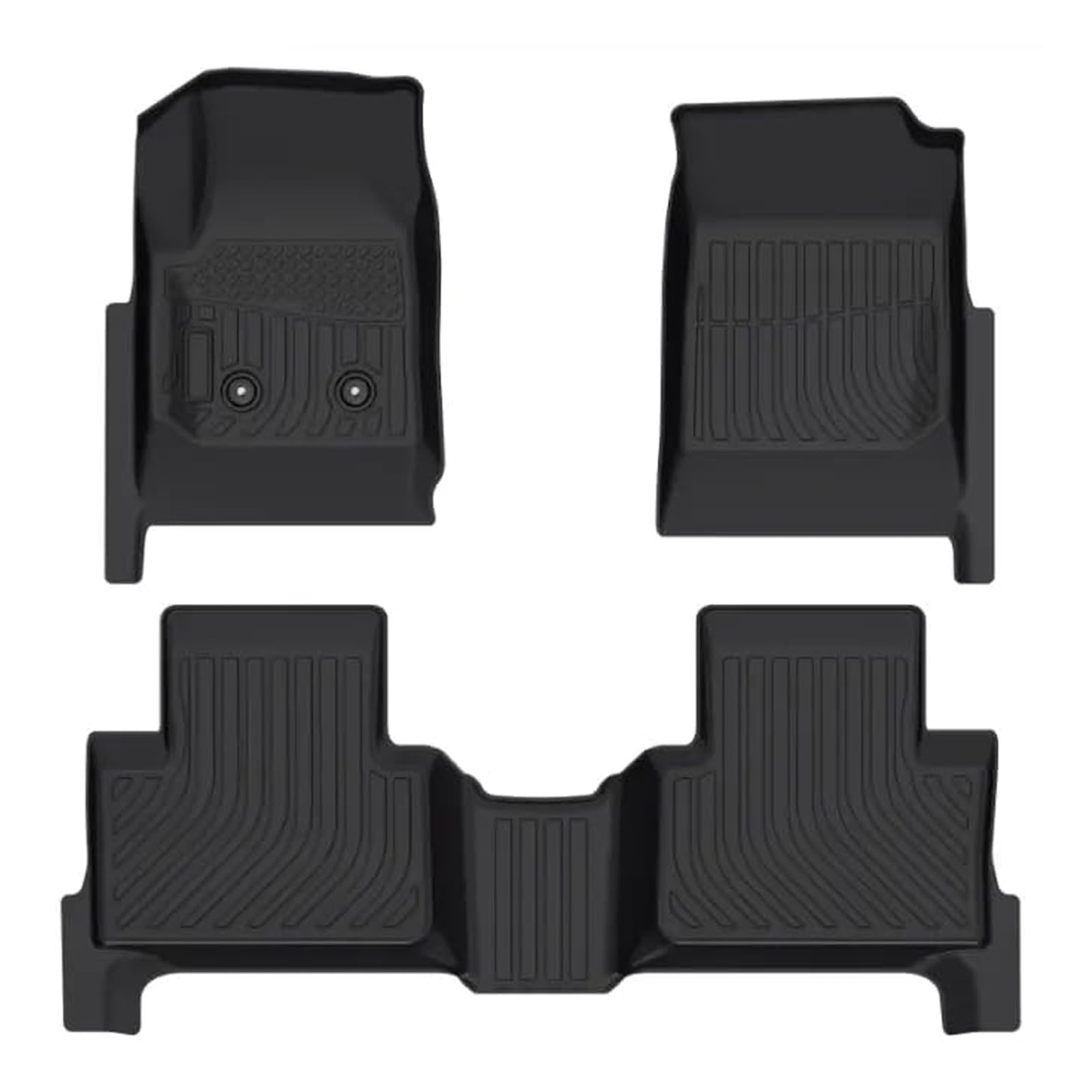 Cartist Custom Fit For Floor Mats 2015-2022 Chevy Colorado Crew Cab/Gmc Canyon Crew Cab Tpo Odorless High Edge Floor Liners 1Nd&