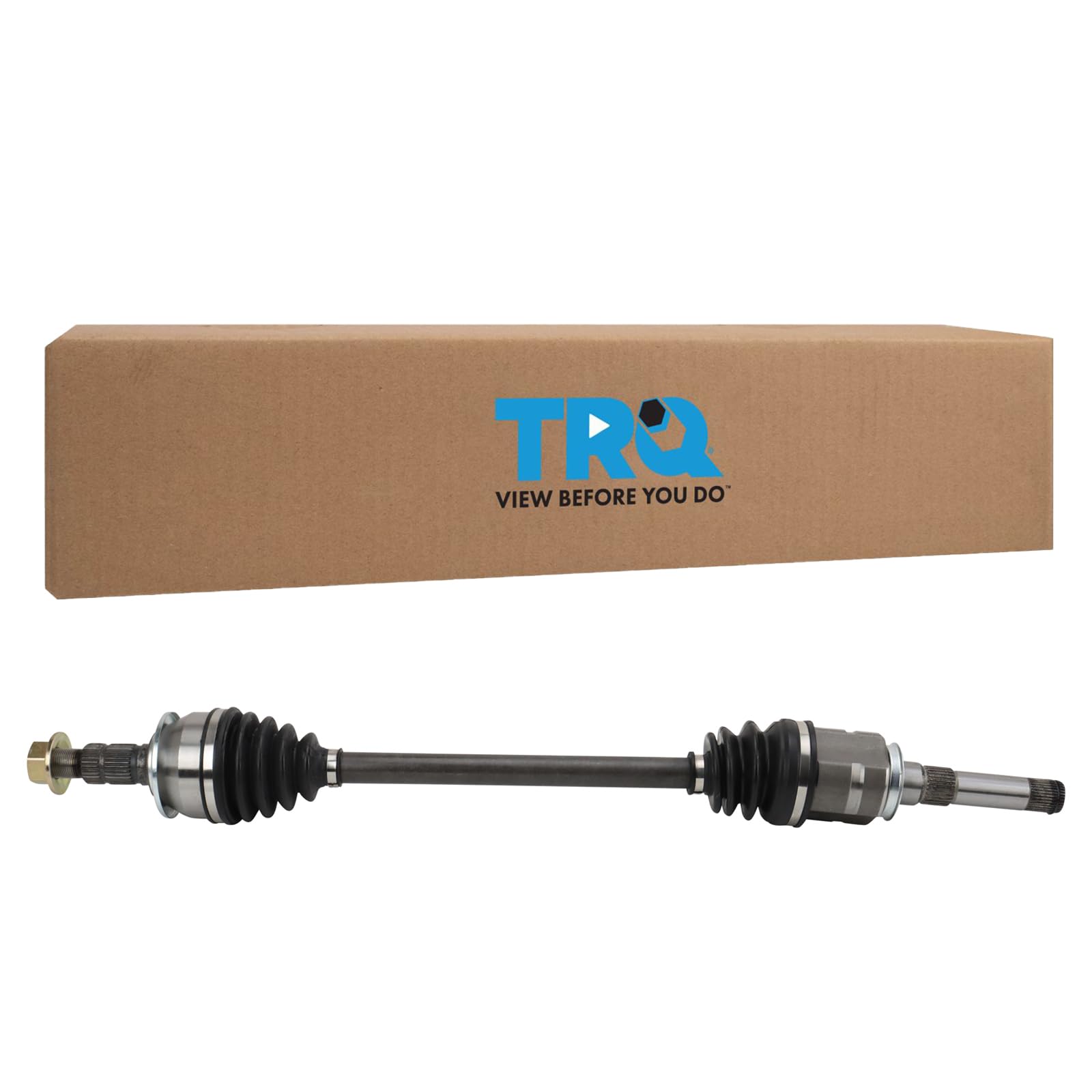 Trq Rear Left Cv Axle Shaft Assembly Drivers Side Compatible With 2010-2016 Buick Lacrosse 2014-2017 Regal 2013-2019 Cadillac Xt