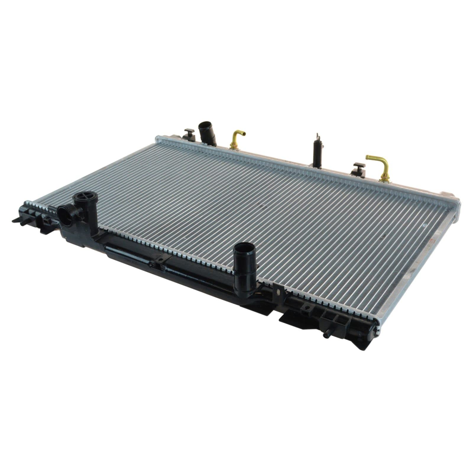 Trq Radiator Assembly Aluminum Core Compatible With 02-06 Toyota Camry 04-08 Solara Cu2436 Cu2437 To3010256 To3010276