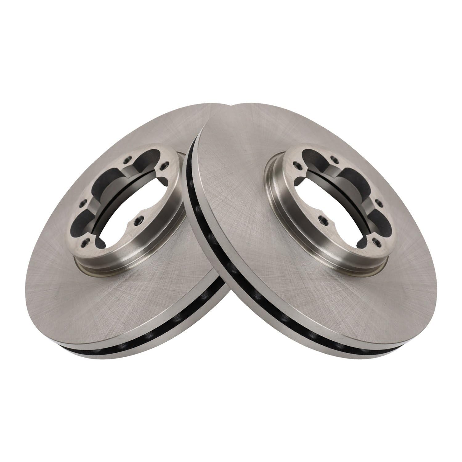 Trq Front Brake Rotors Set Compatible With 2020-2023 Ford Transit-150 Transit-250 Transit-350