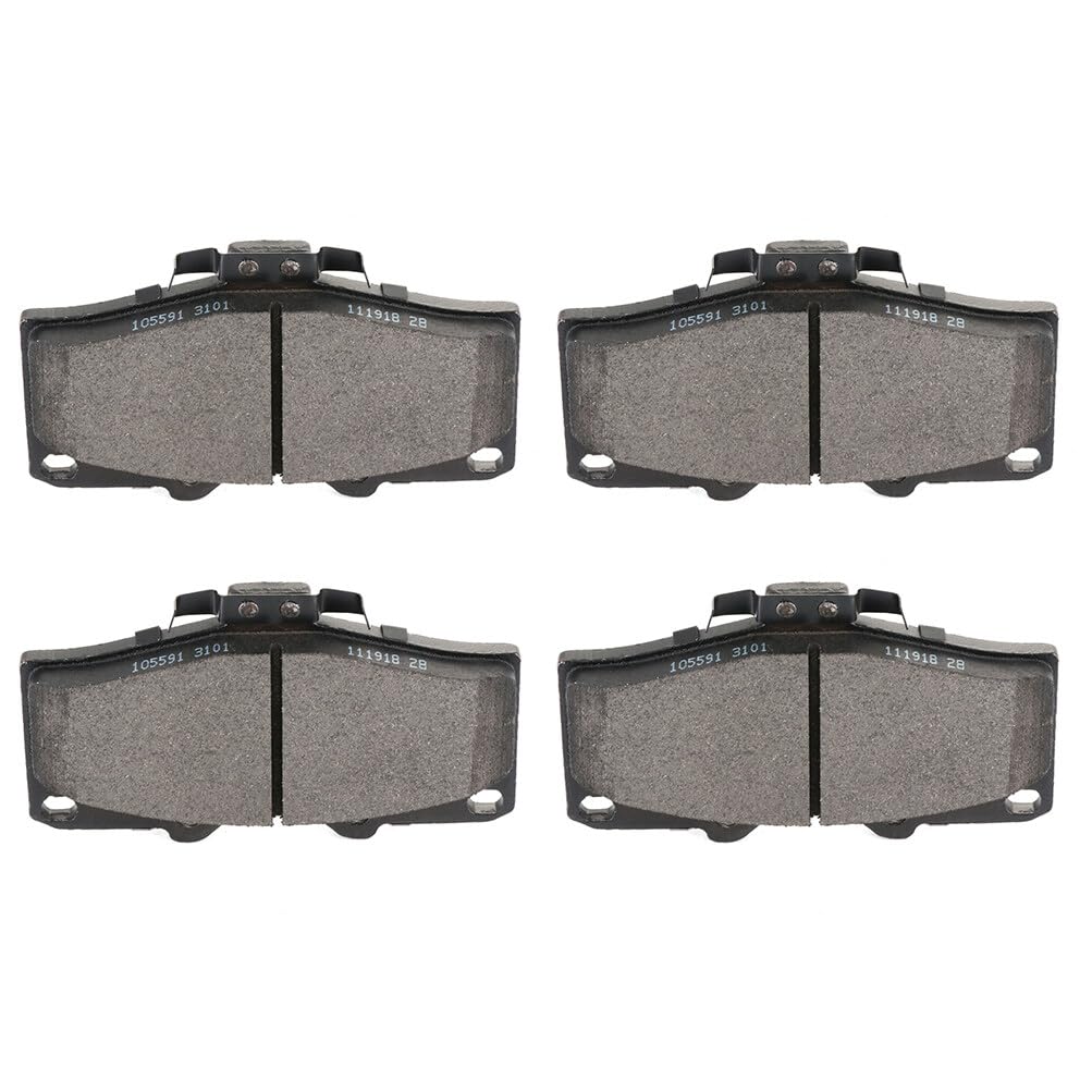 Automuto 4Pcs Front Semi-Metallic Disc Brake Pads Set D410 For Toyota For 4Runner 1995-2002,For Toyota For Tacoma 1995-2004