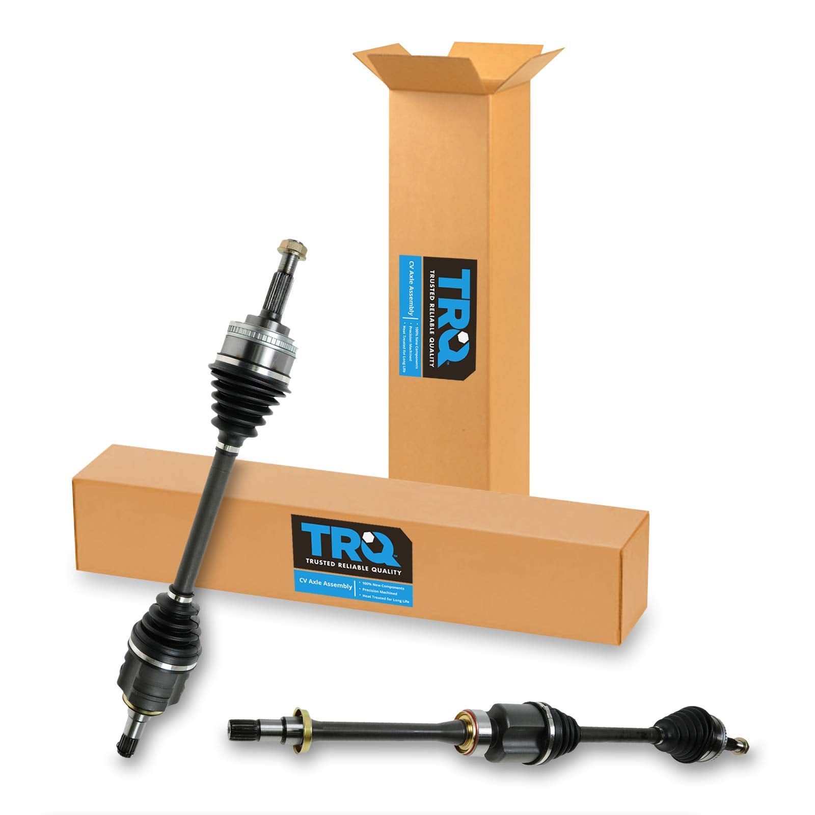 Trq Front Cv Axle Shaft Assembly Set Compatible With 1992-2001 Toyota Camry 1999-2001 Solara