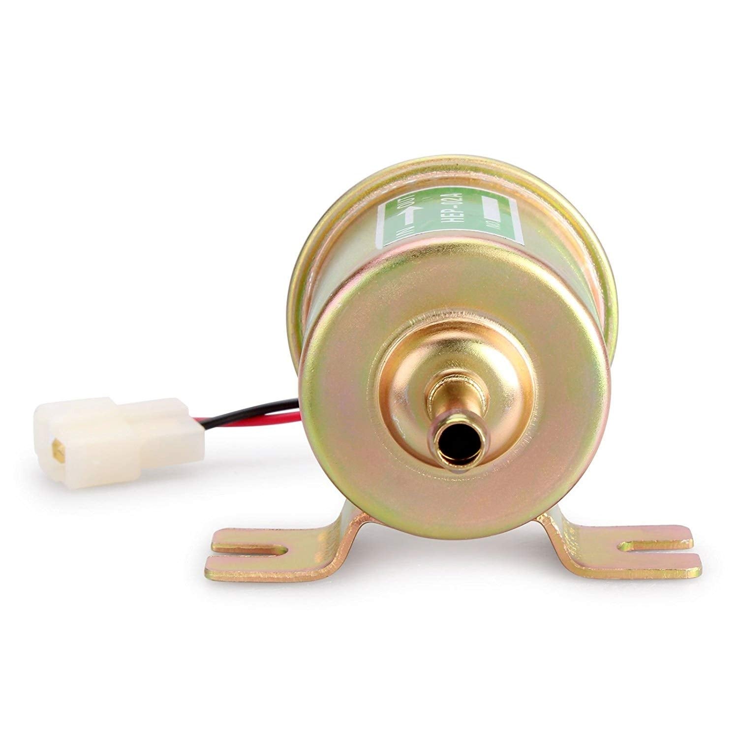 Electric Fuel Pump 12V Electric Transfer Universal Low Pressure Gas Diesel Fuel Pump 2.5-4Psi Hep-02A