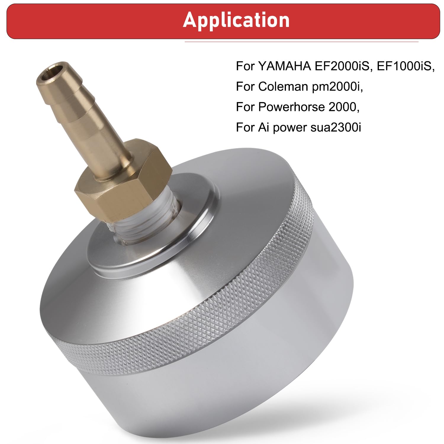 Extended Run Fuel Cap Fits Gas Generator For Yamaha EF2000is, EF1000is, Coleman pm2000i,Powerhorse 2000, Ai power sua2300i