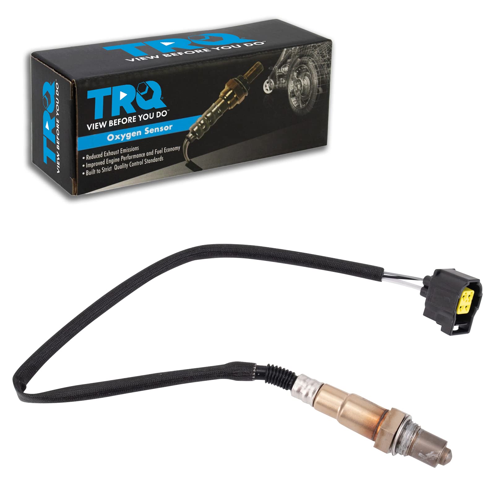 Trq Downstream Left Right O2 Oxygen Sensor Compatible With 2006-2012 Mercedes-Benz