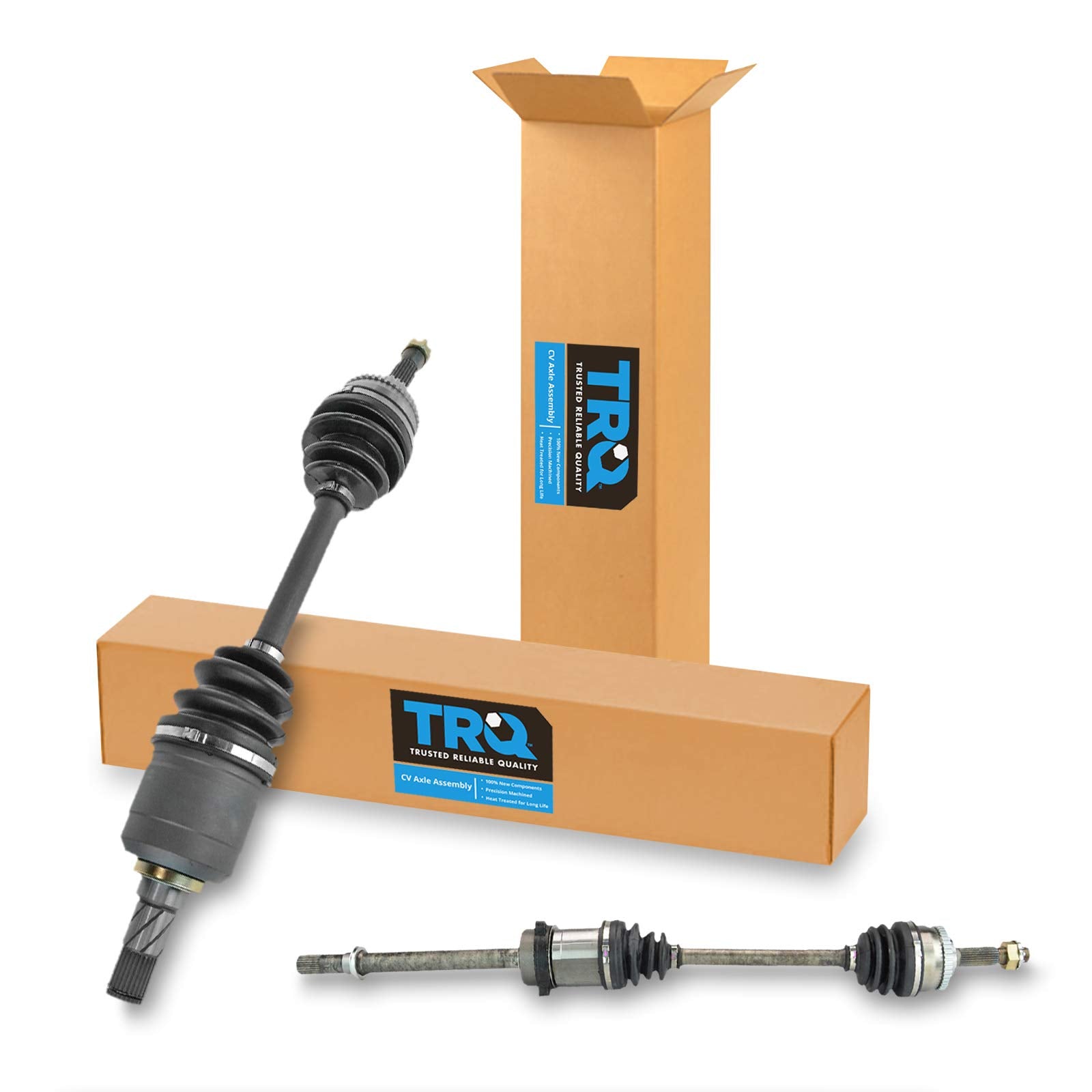 Trq Front Cv Axle Shaft Assembly Set Compatible With 1998-2001 Nissan Altima