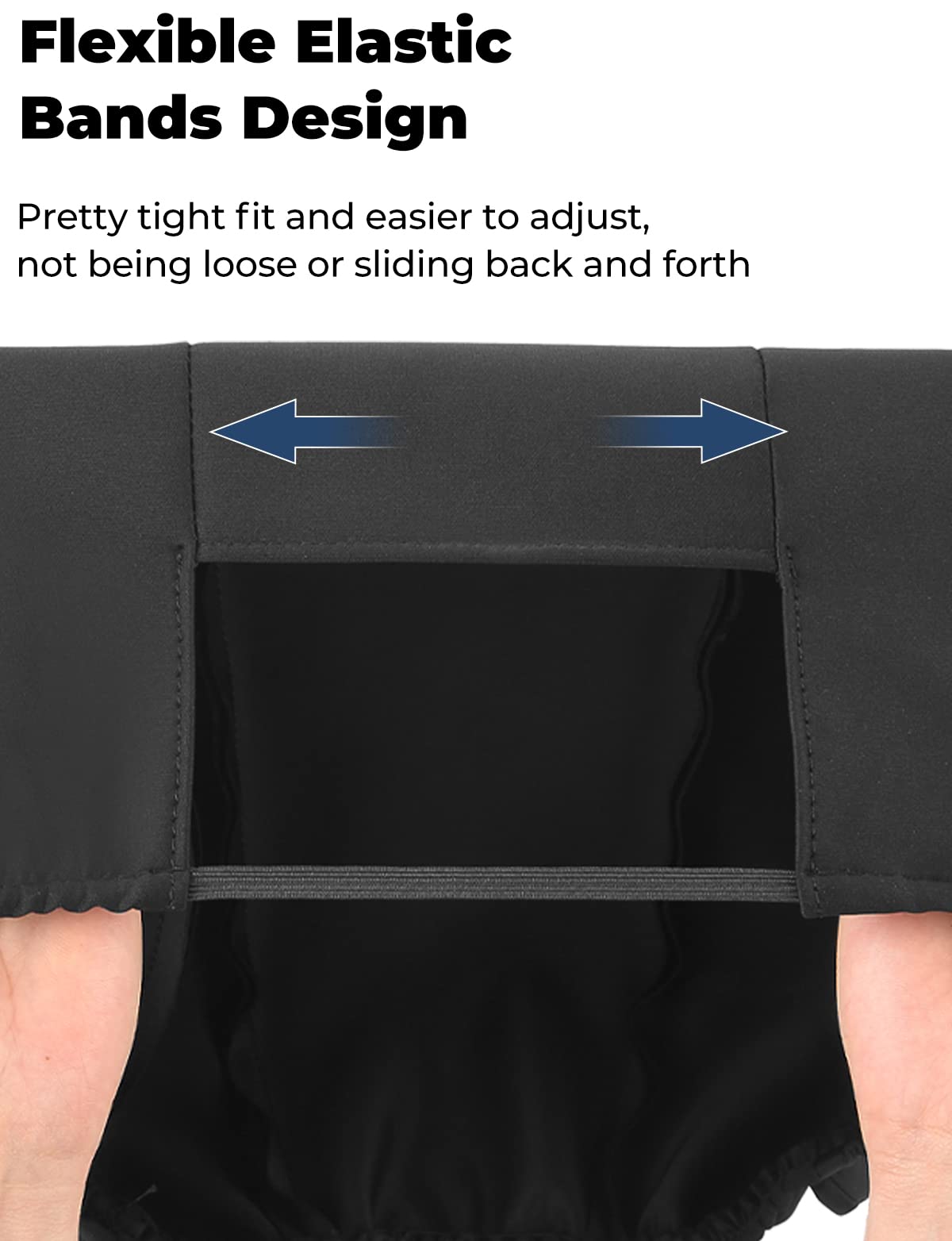 ISSYAUTO Center Console Cover for 2013-2018 Ram 1500, 2013-2023 Ram 2500/3500, Jump Seat Console, Neoprene, Cozy