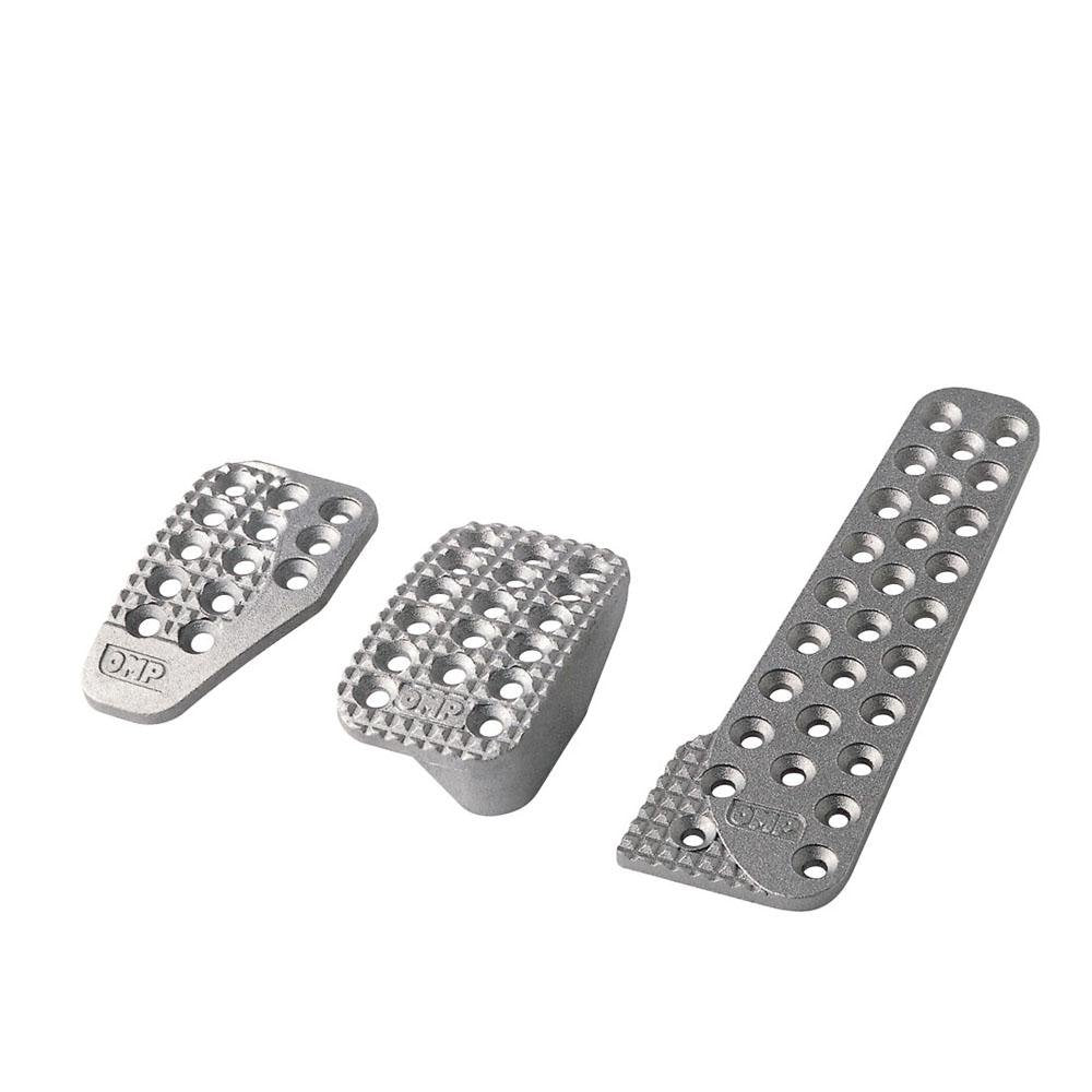 Omp (Oa/1010 Racing Pedal Set, Silver
