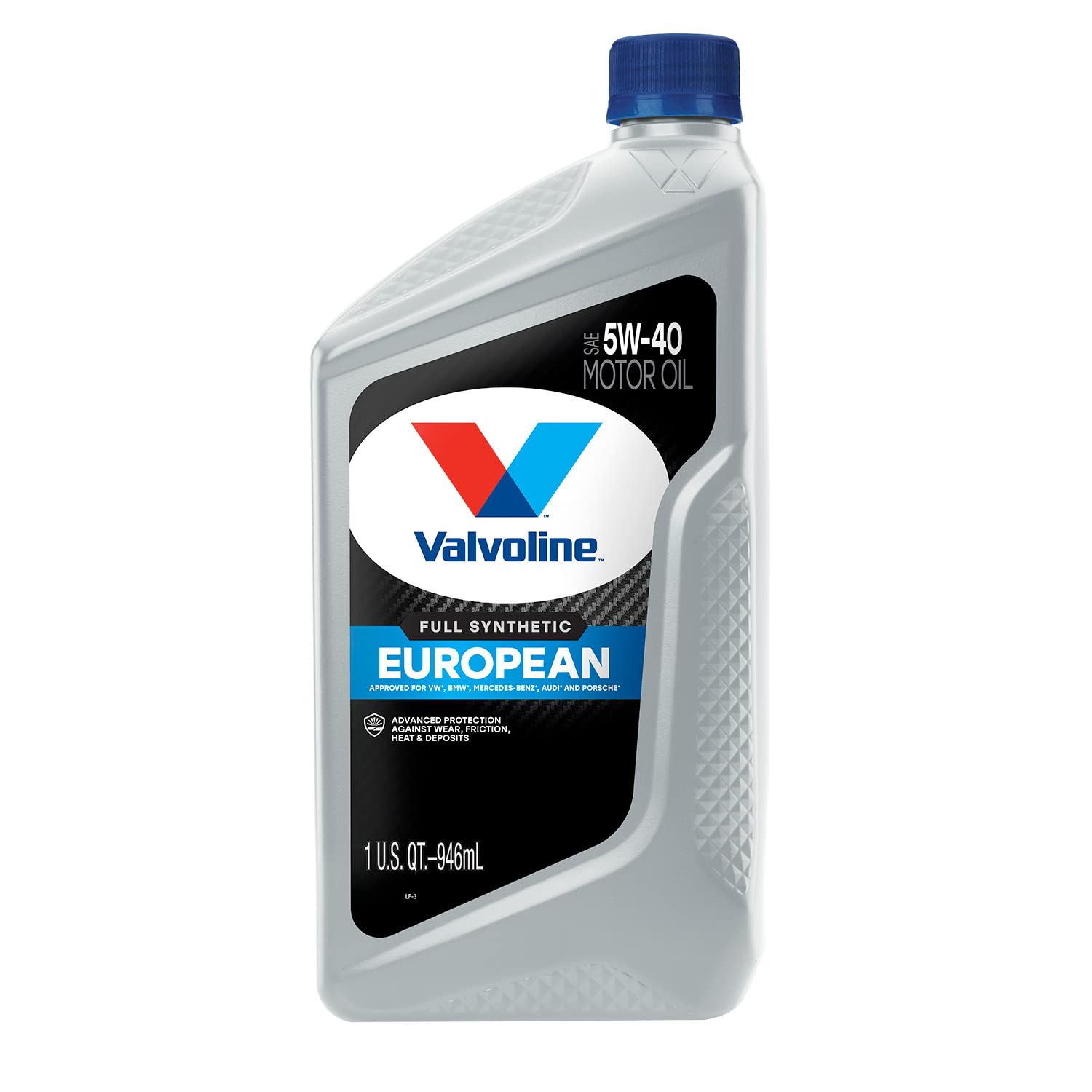 Valvoline European Vehicle Full Synthetic Sae 5W-40 Motor Oil 1 Qt